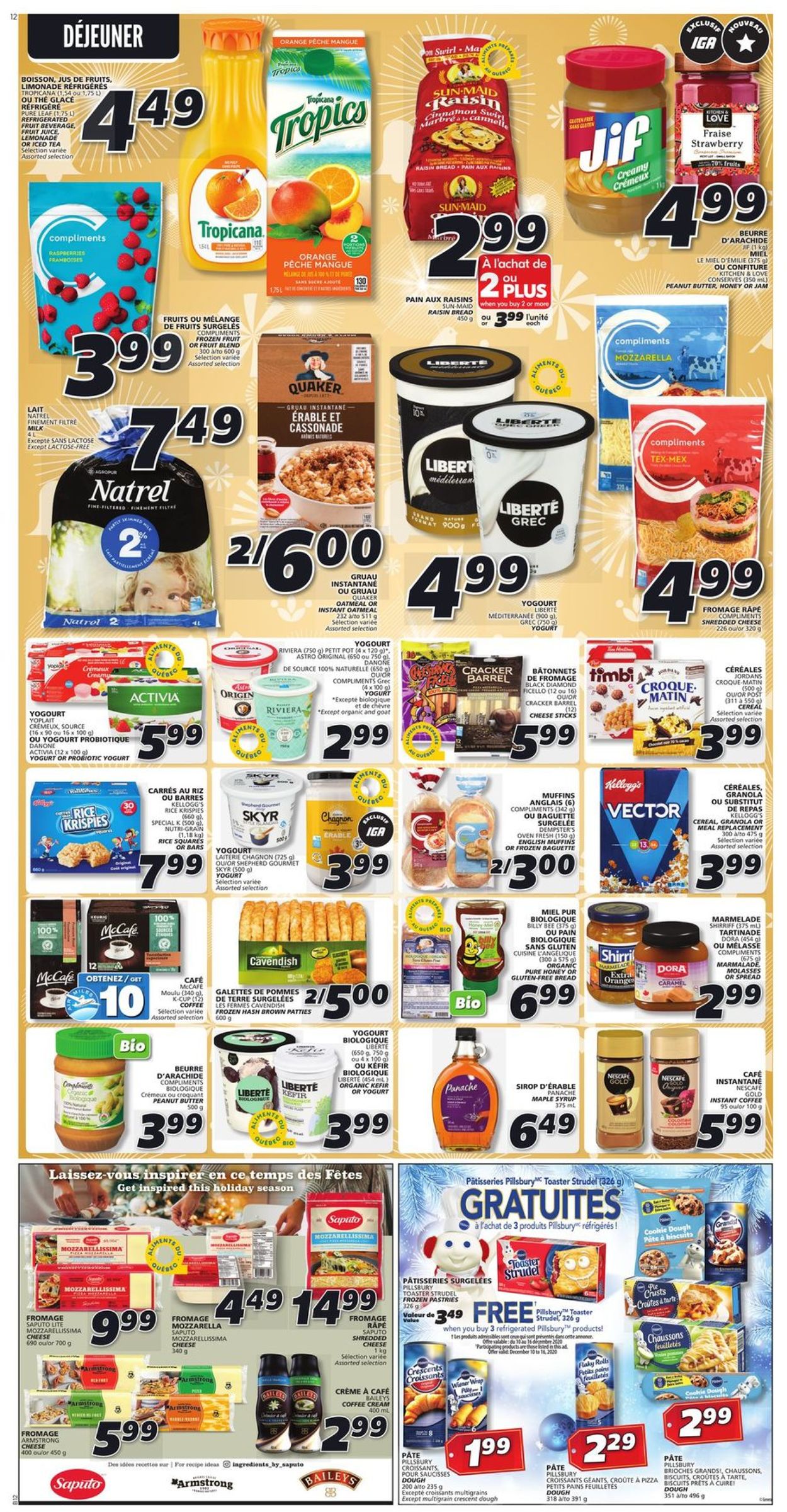 IGA - Christmas 2020 - Quebec Flyer - 12/10-12/16/2020 (Page 20)