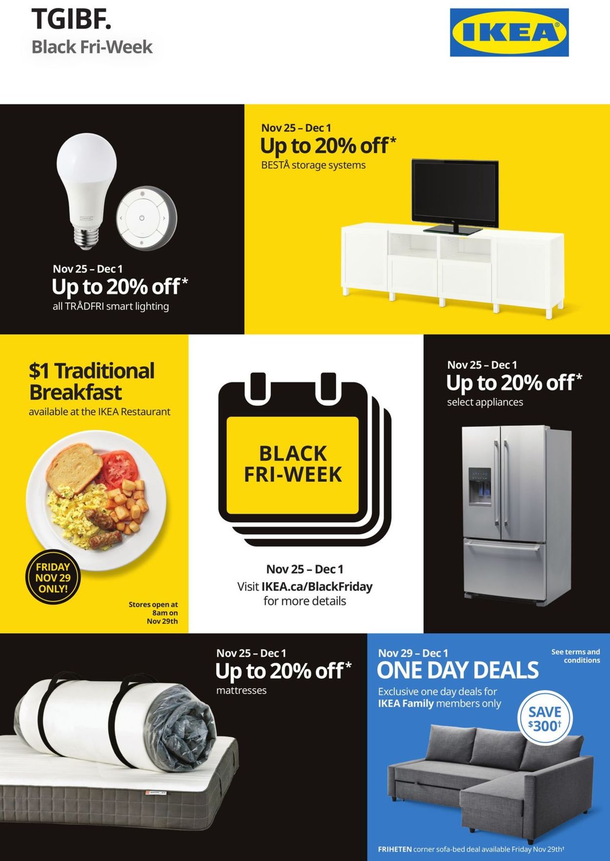 IKEA BLACK FRIDAY WEEK 2019 Flyer - 11/25-12/05/2019