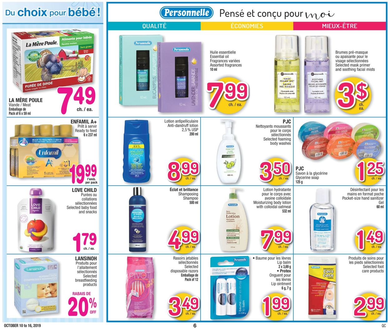 Jean Coutu Flyer - 10/10-10/16/2019 (Page 6)