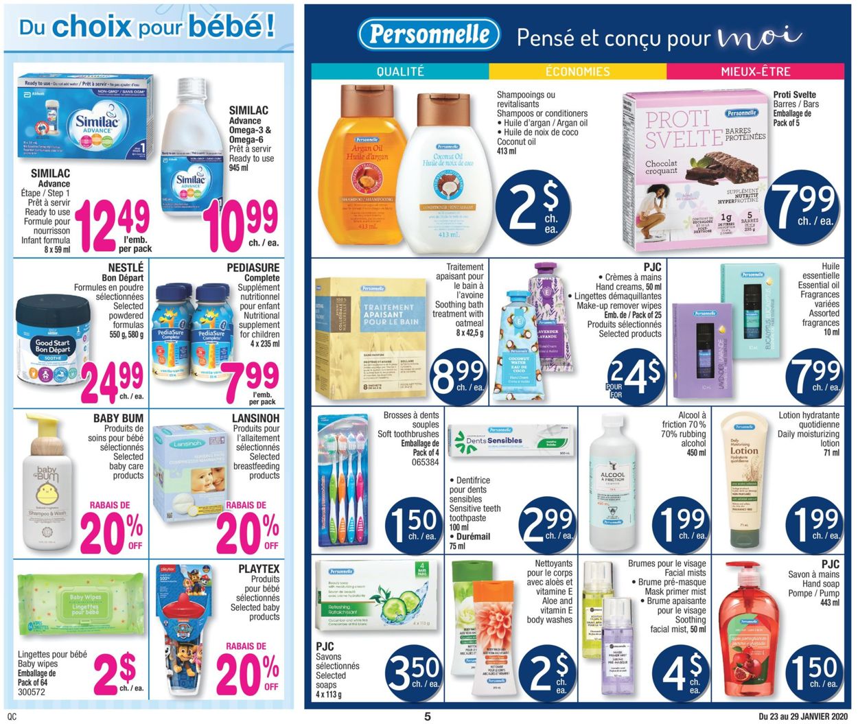 Jean Coutu Flyer - 01/23-01/29/2020 (Page 5)