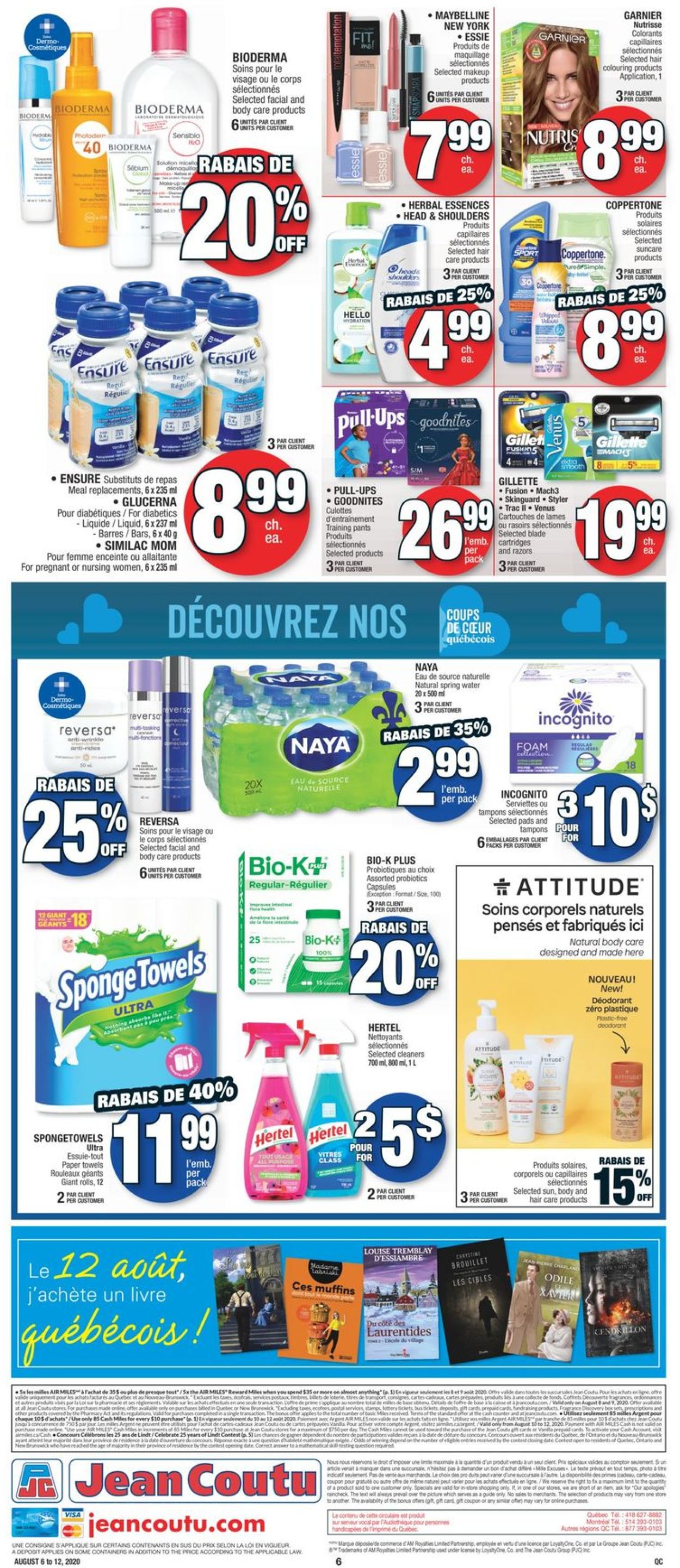 Jean Coutu Flyer - 08/06-08/12/2020 (Page 6)