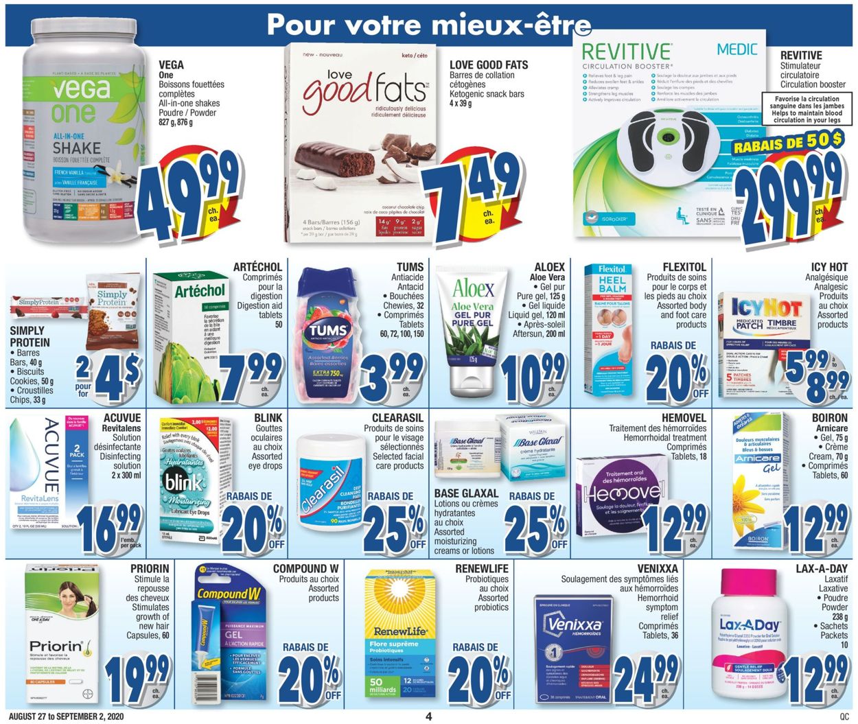 Jean Coutu Flyer - 08/27-09/02/2020 (Page 4)