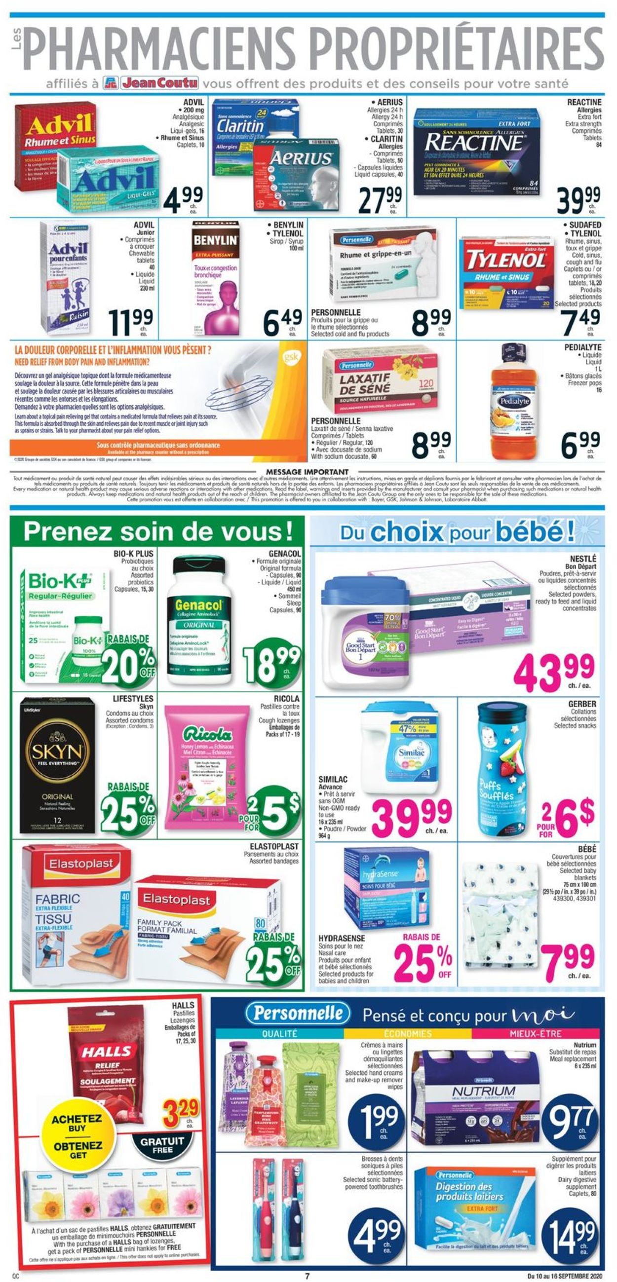 Jean Coutu Flyer - 09/10-09/16/2020 (Page 5)