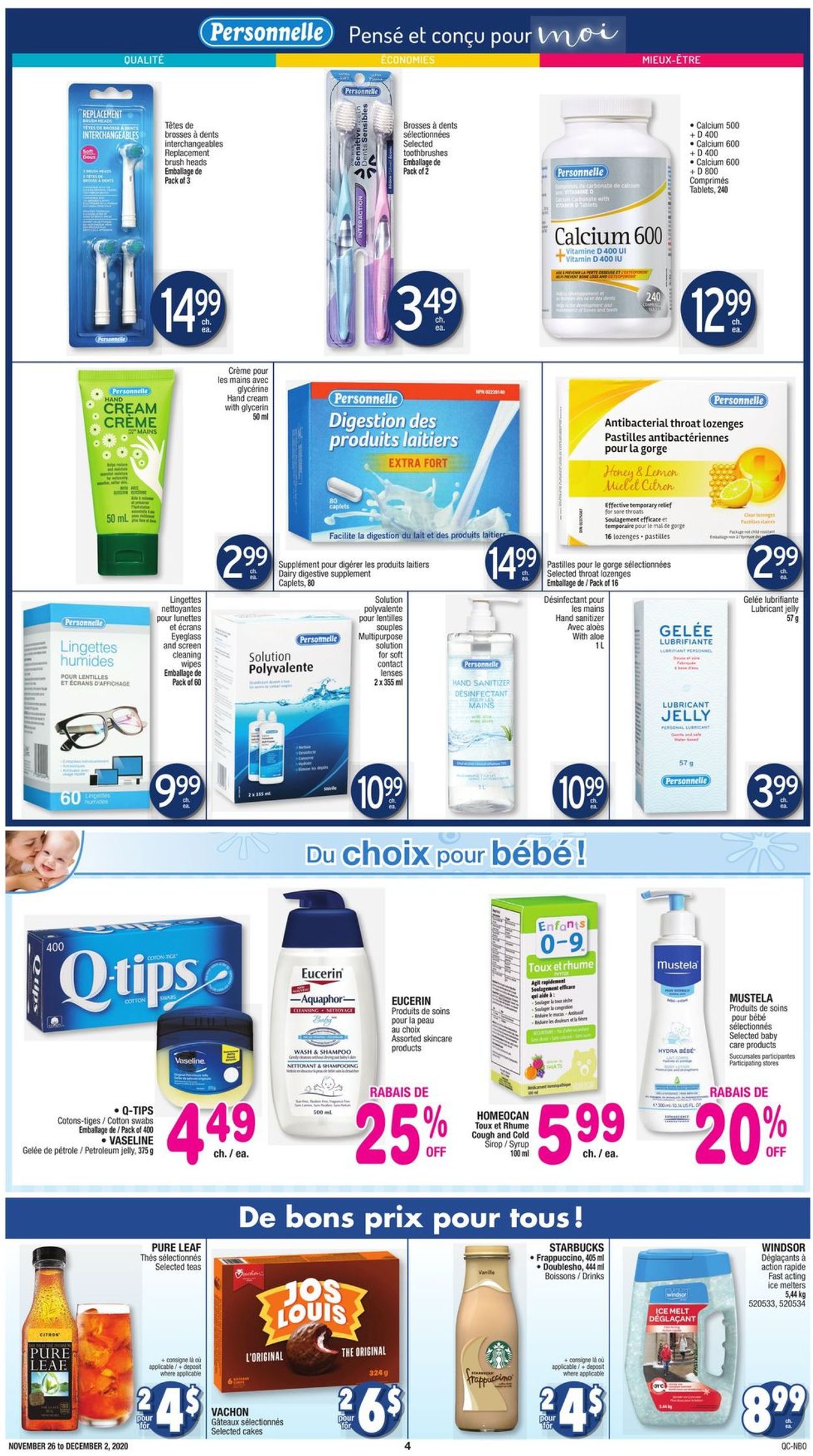 Jean Coutu - Black Friday 2020 Flyer - 11/26-12/02/2020 (Page 4)