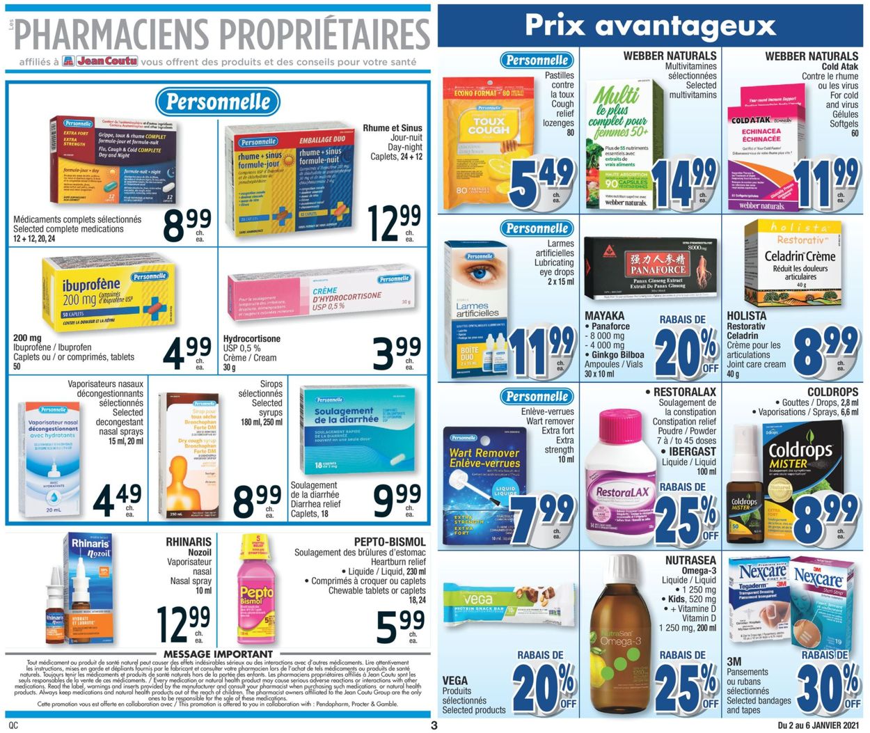Jean Coutu Flyer - 01/02-01/06/2021 (Page 3)