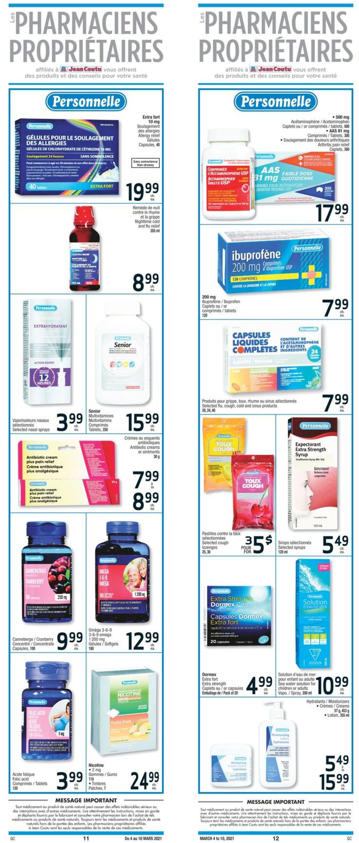 Jean Coutu Flyer - 03/04-03/10/2021 (Page 9)