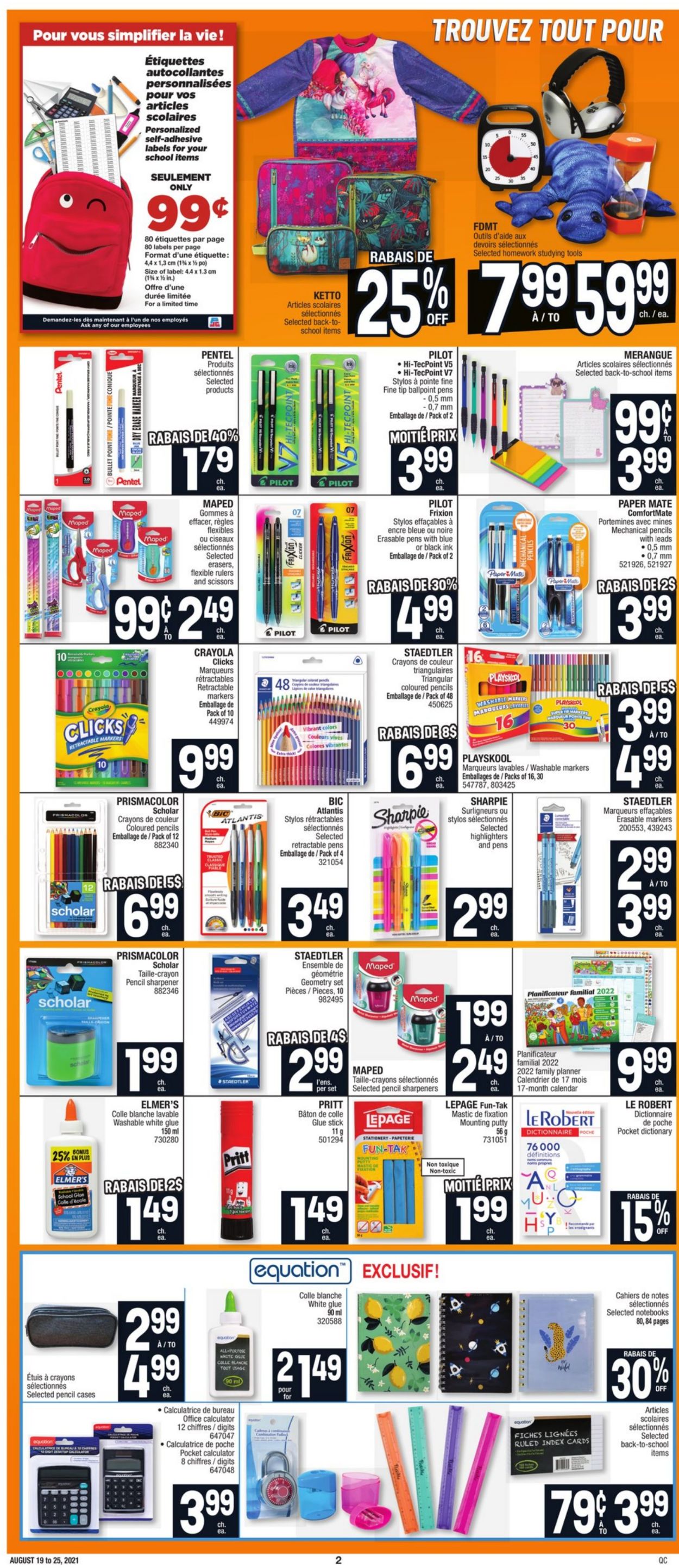 Jean Coutu Flyer - 08/19-08/25/2021 (Page 4)