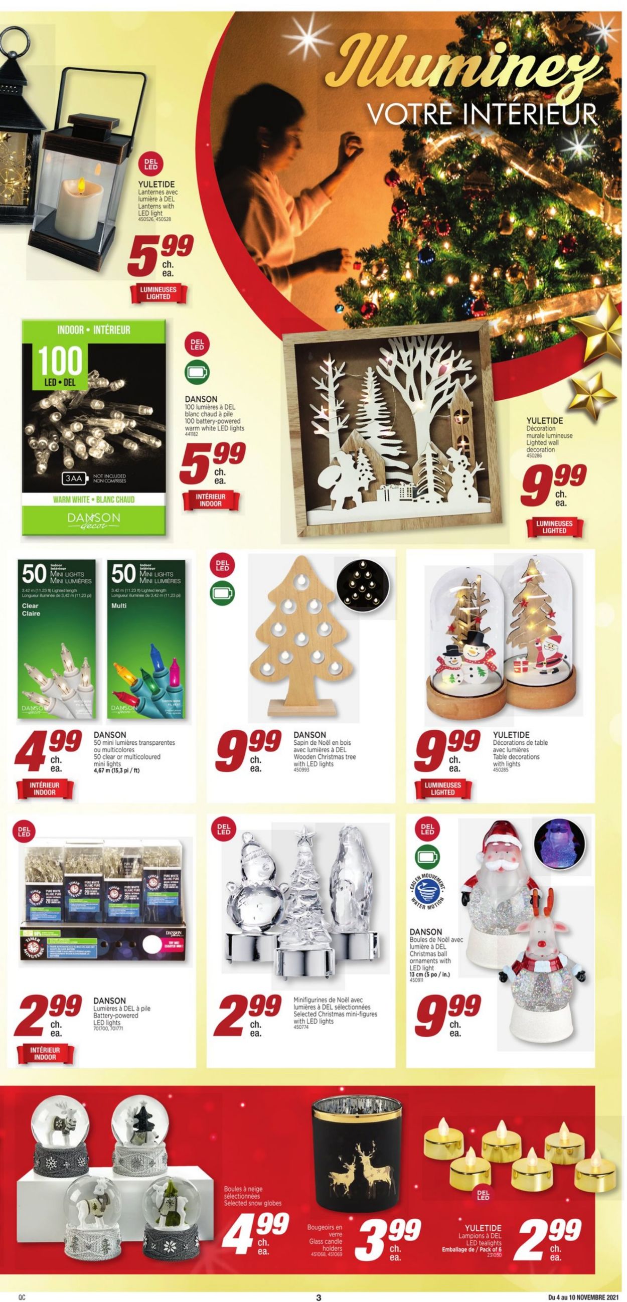 Jean Coutu CHRISTMAS 2021 Flyer - 11/04-11/10/2021 (Page 3)