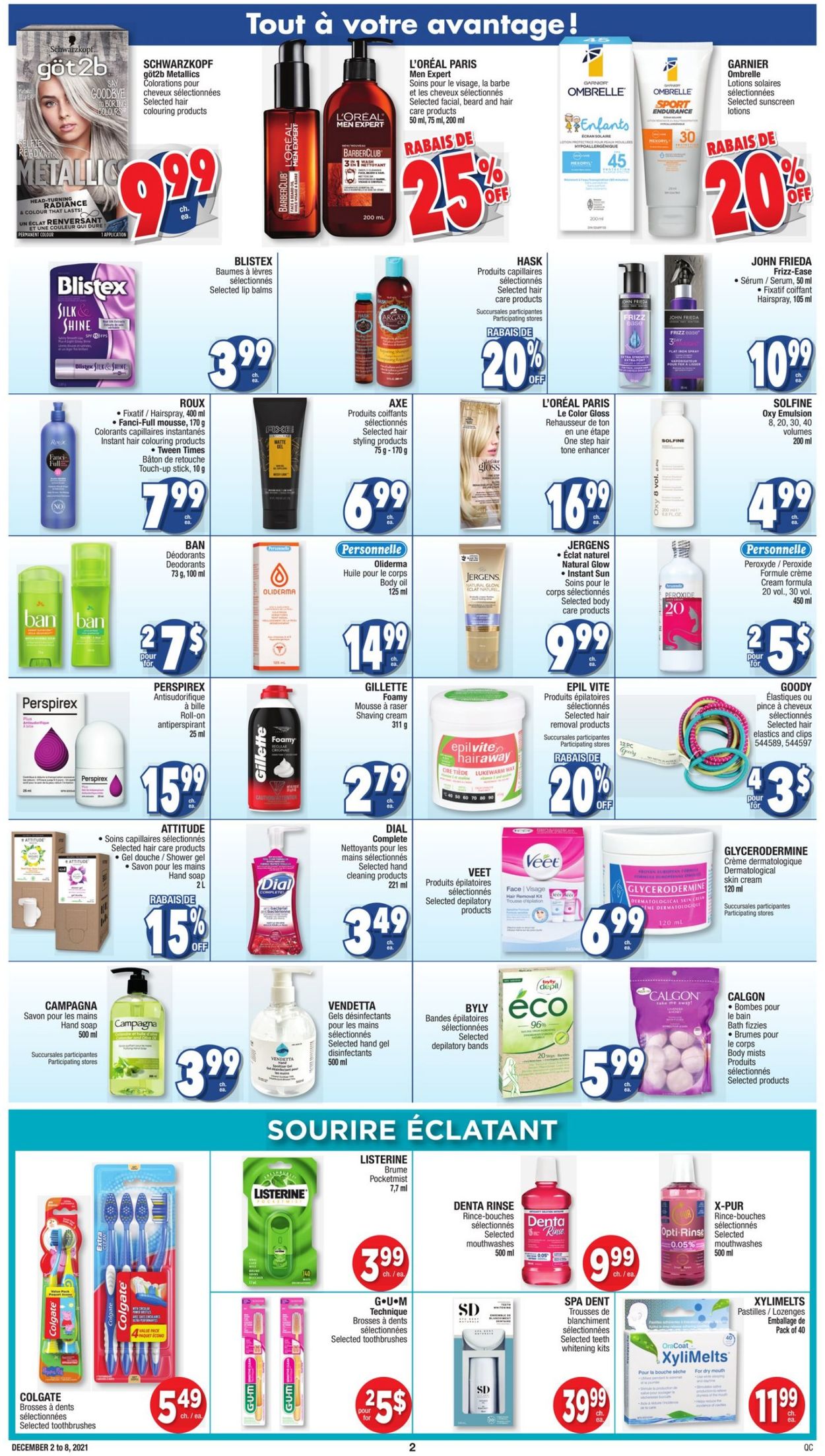 Jean Coutu Flyer - 12/02-12/08/2021 (Page 2)