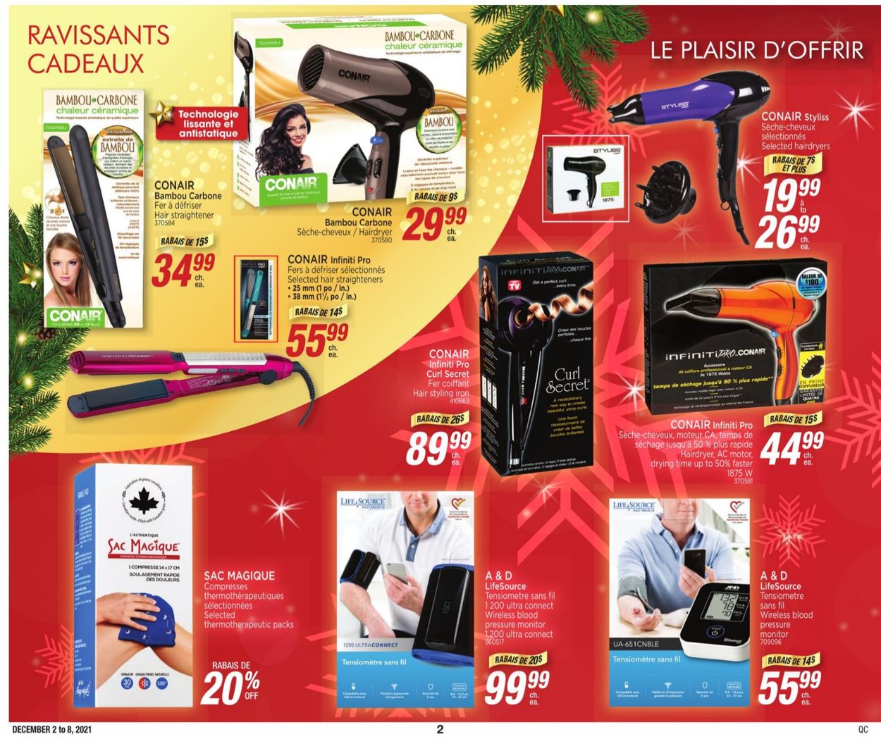 Jean Coutu CHRISTMAS 2021 Flyer - 12/02-12/08/2021 (Page 7)