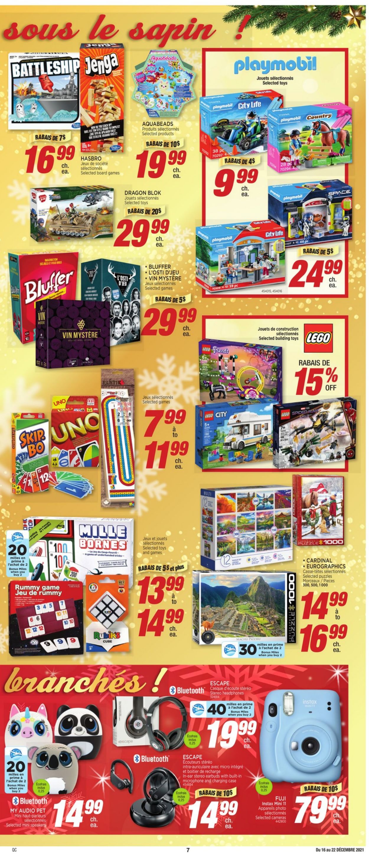 Jean Coutu CHRISTMAS 2021 Flyer - 12/16-12/22/2021 (Page 15)
