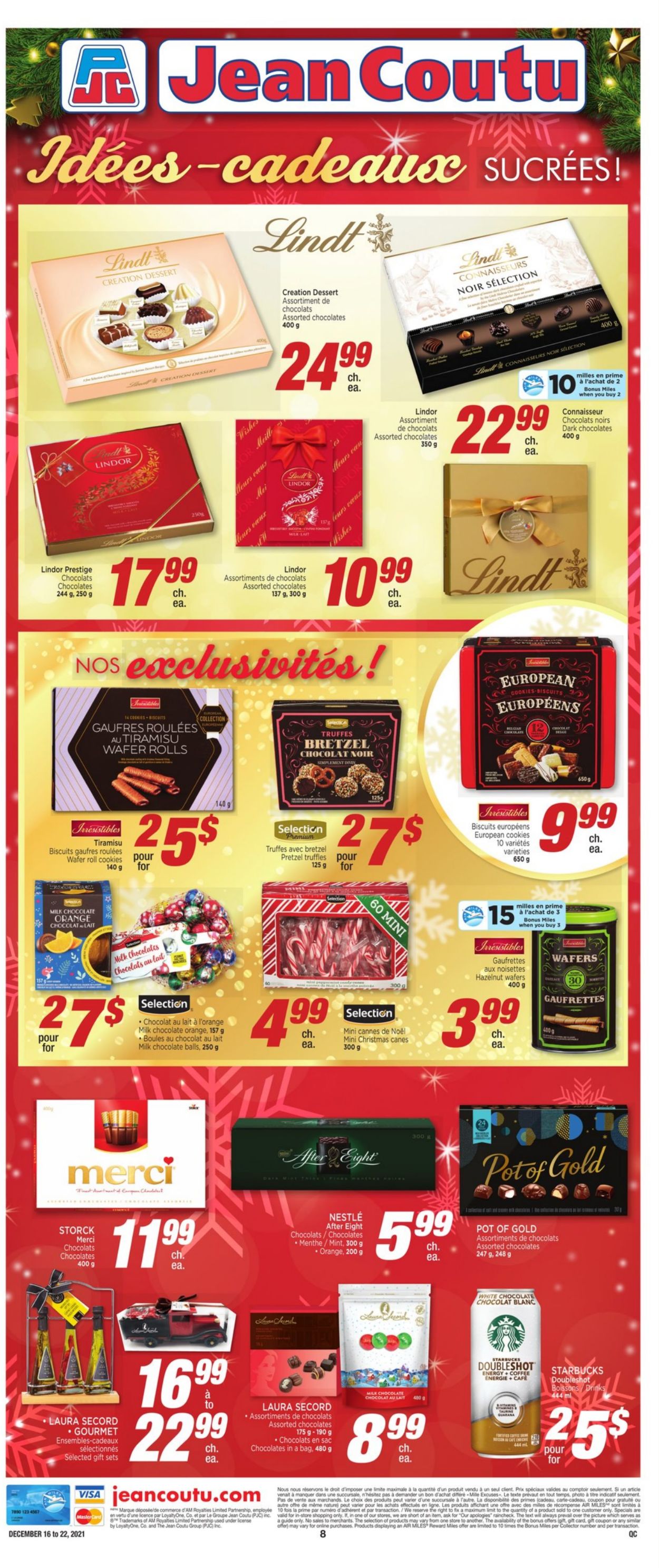 Jean Coutu CHRISTMAS 2021 Flyer - 12/16-12/22/2021 (Page 16)