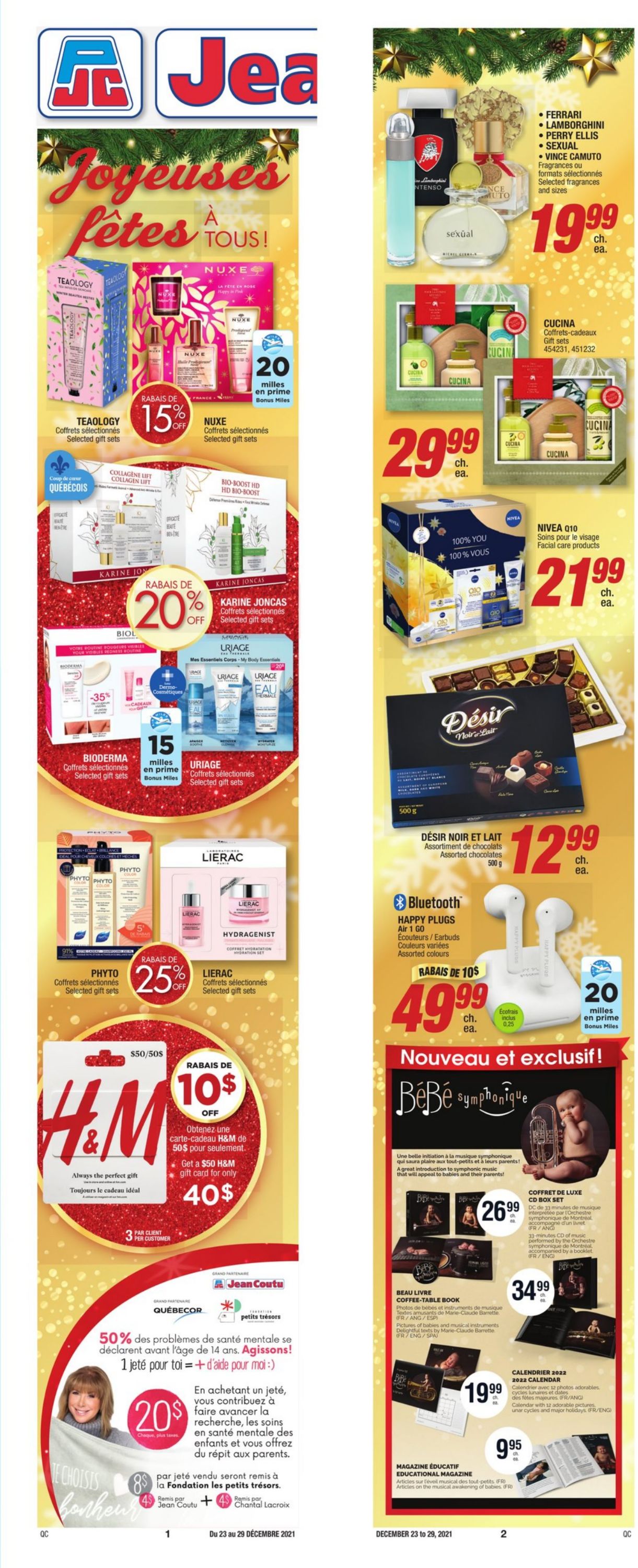 Jean Coutu CHRISTMAS 2021 Flyer - 12/23-12/29/2021 (Page 4)