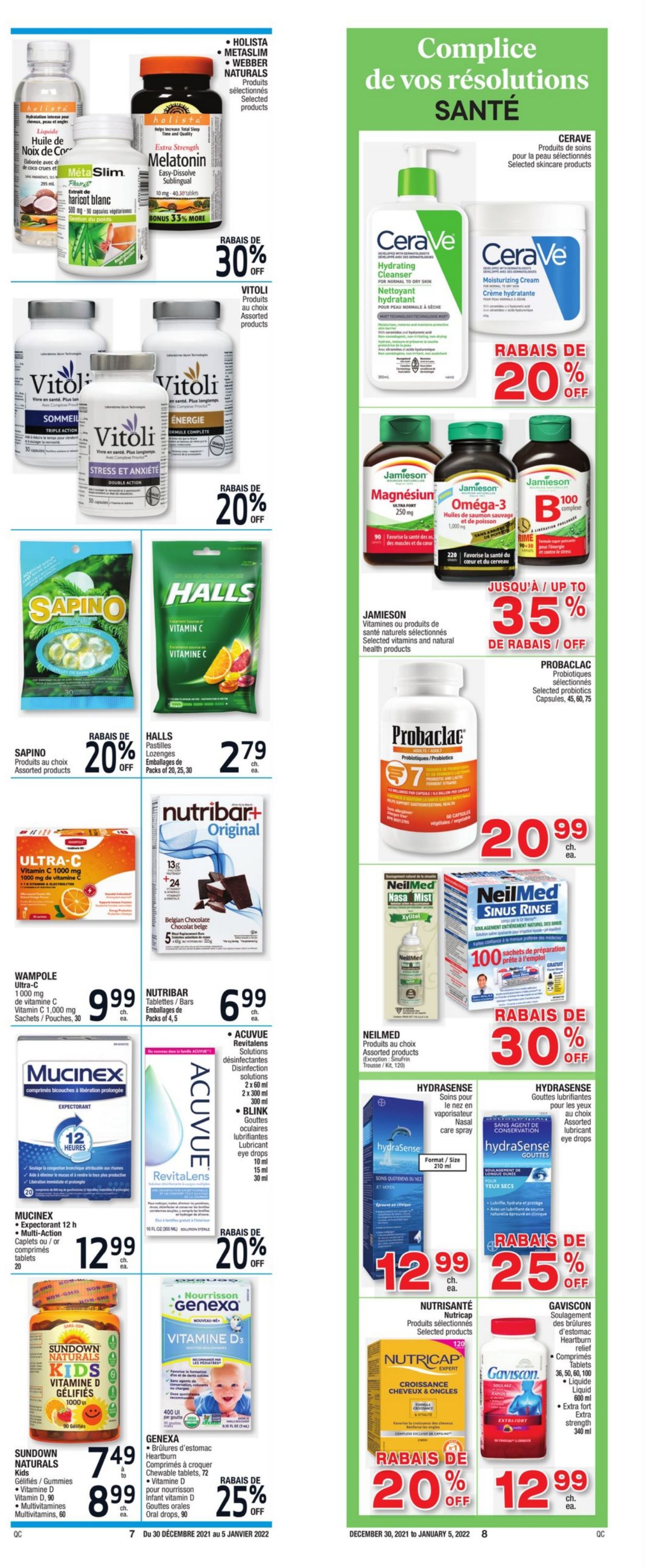 Jean Coutu Flyer - 12/30-01/05/2022 (Page 8)