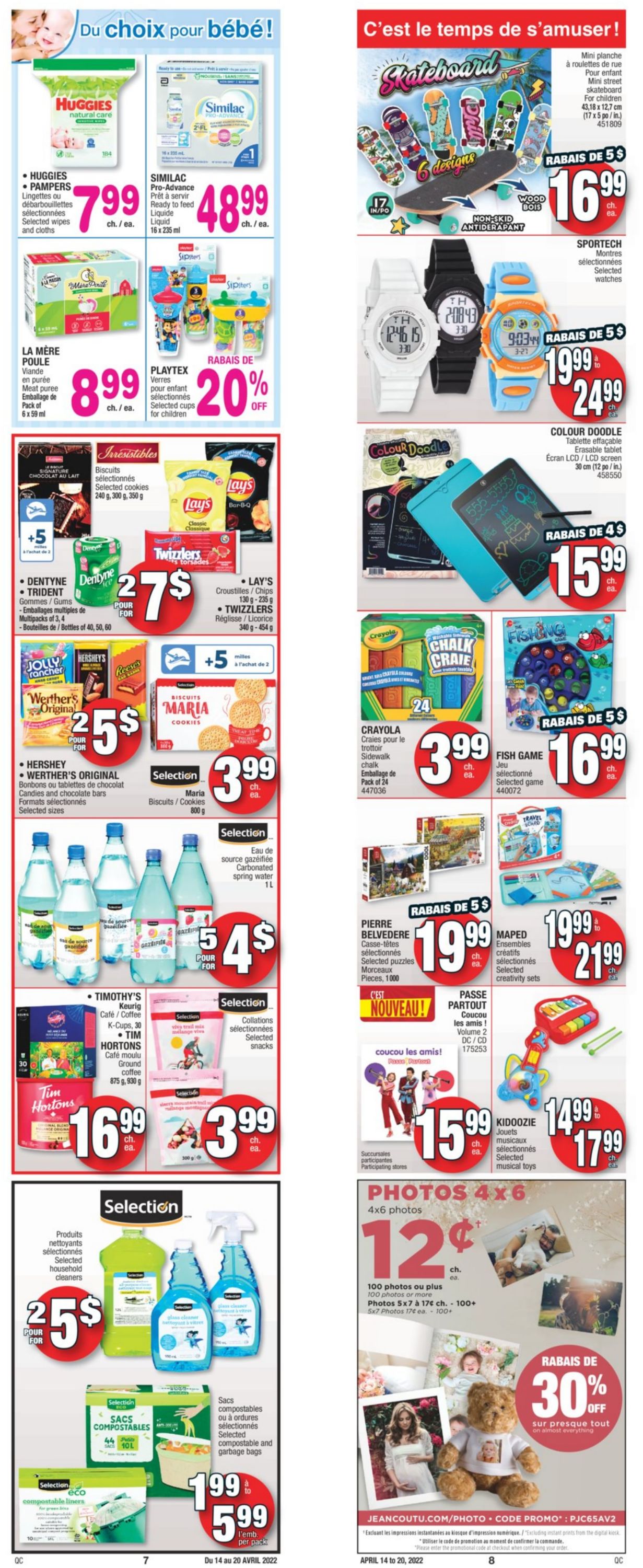 Jean Coutu EASTER 2022 Flyer - 04/14-04/20/2022 (Page 11)