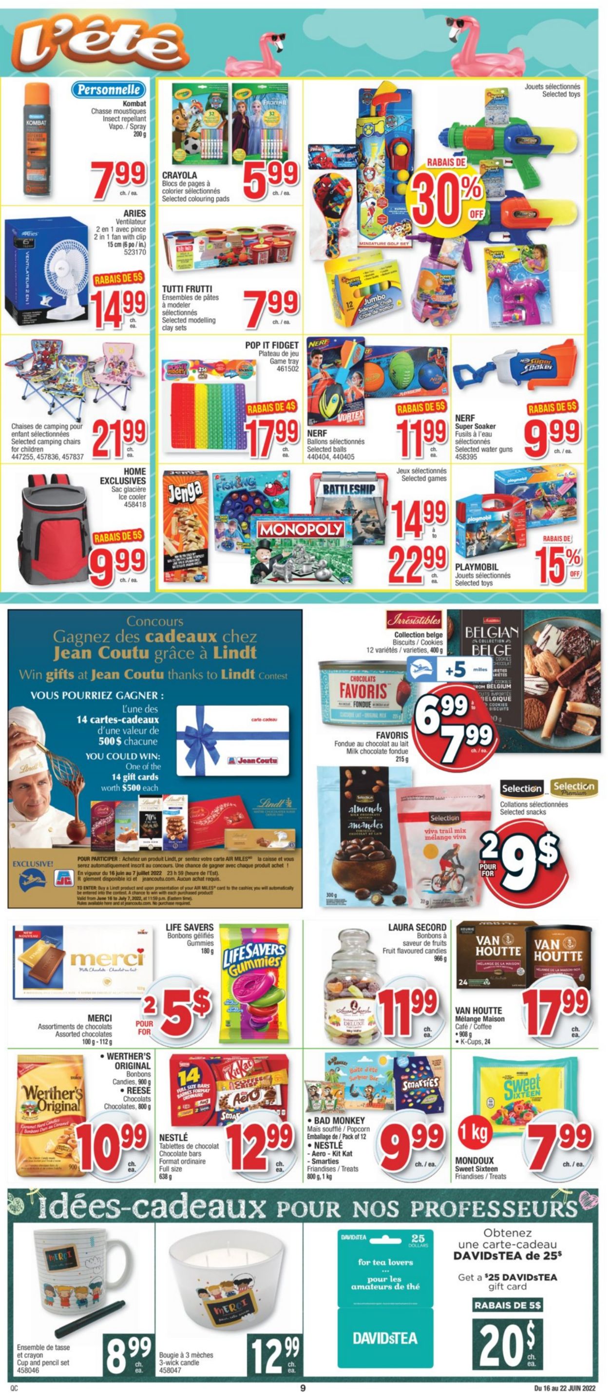 Jean Coutu Flyer - 06/16-06/22/2022 (Page 9)