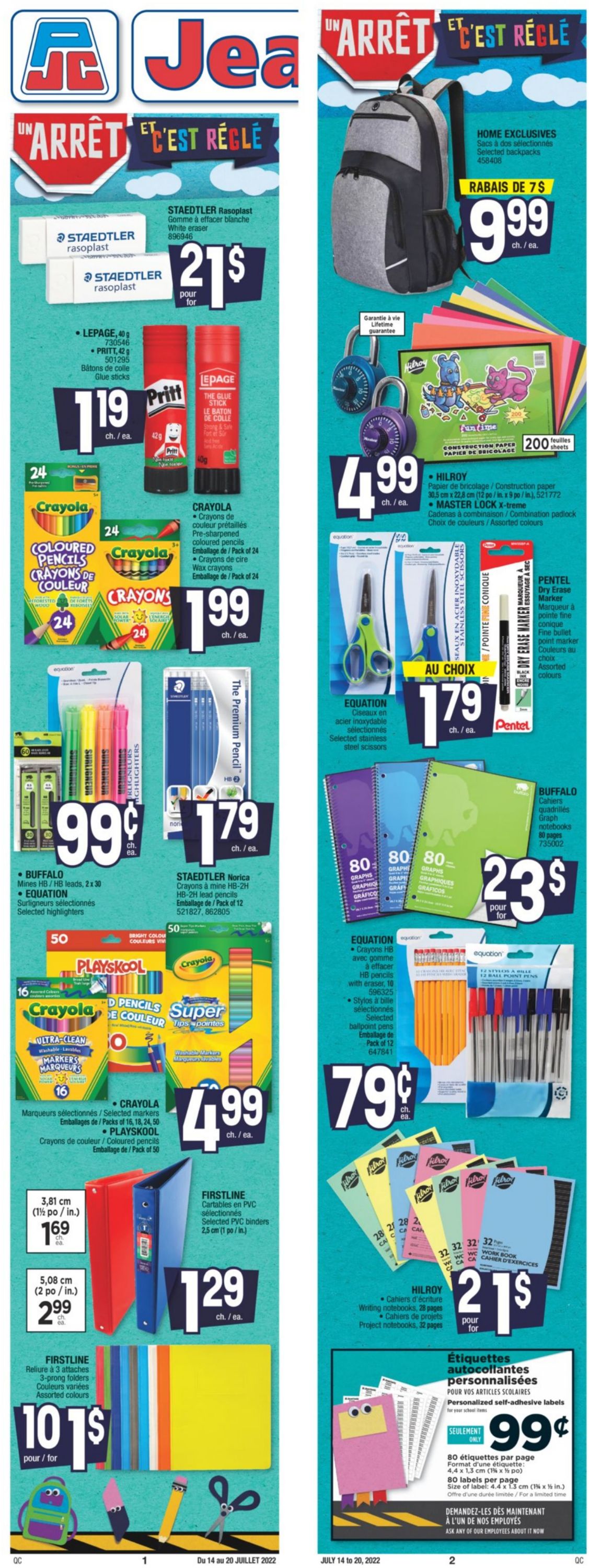 Jean Coutu Flyer - 07/14-07/20/2022 (Page 3)
