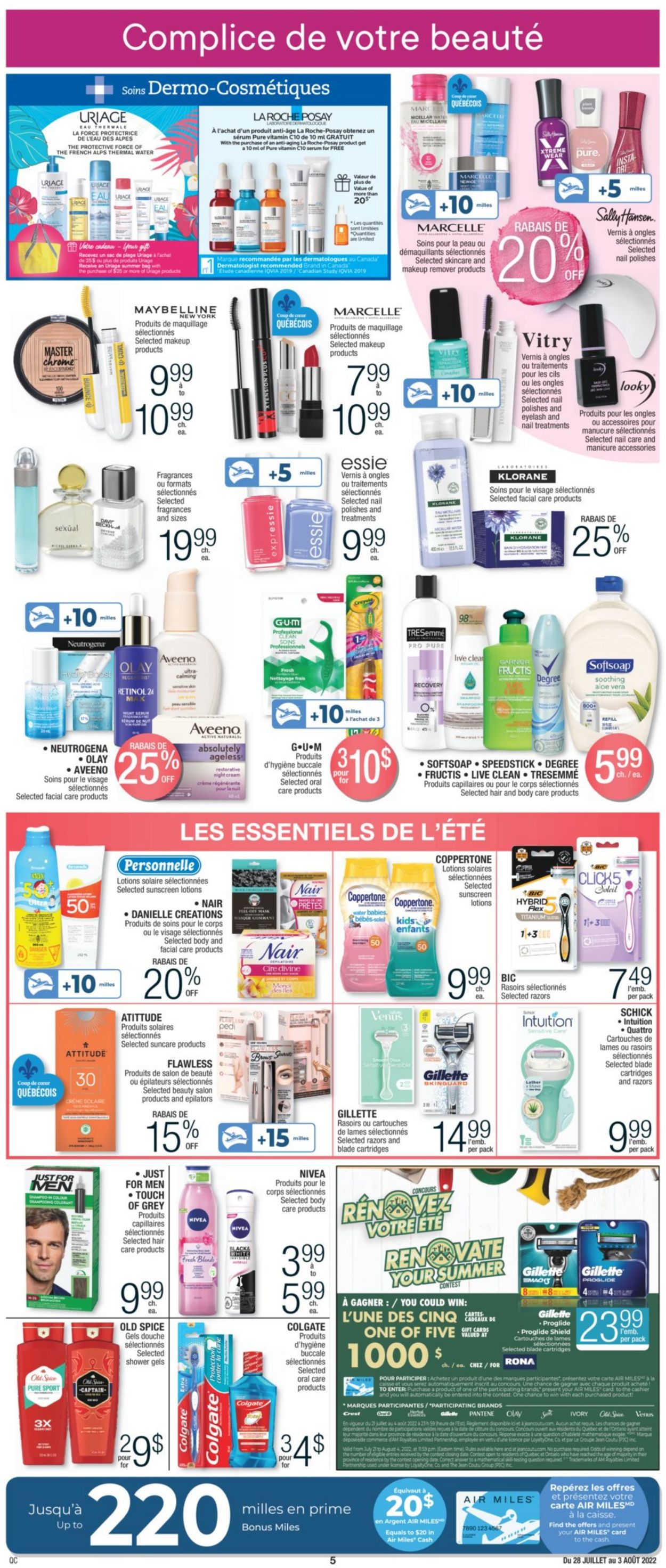 Jean Coutu Flyer - 07/28-08/03/2022 (Page 5)