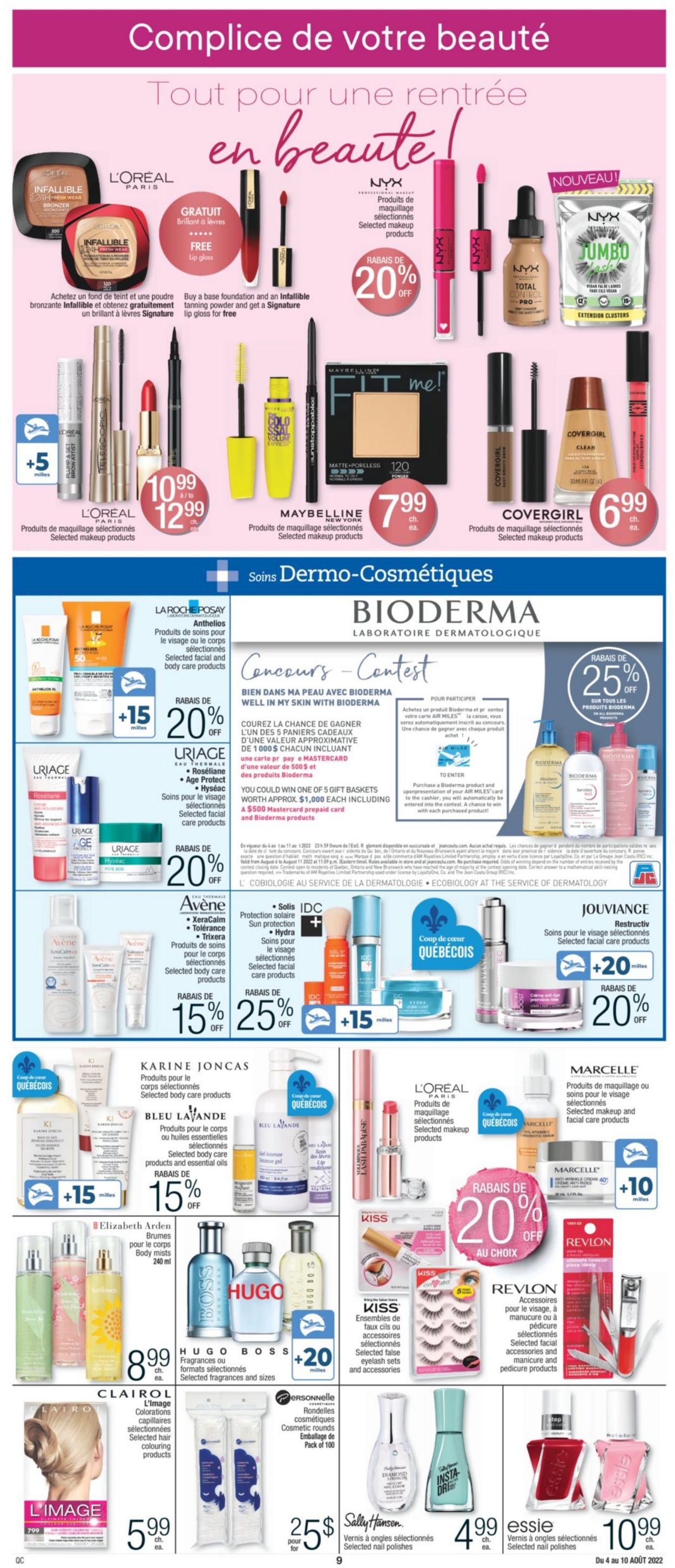 Jean Coutu Flyer - 08/04-08/10/2022 (Page 9)