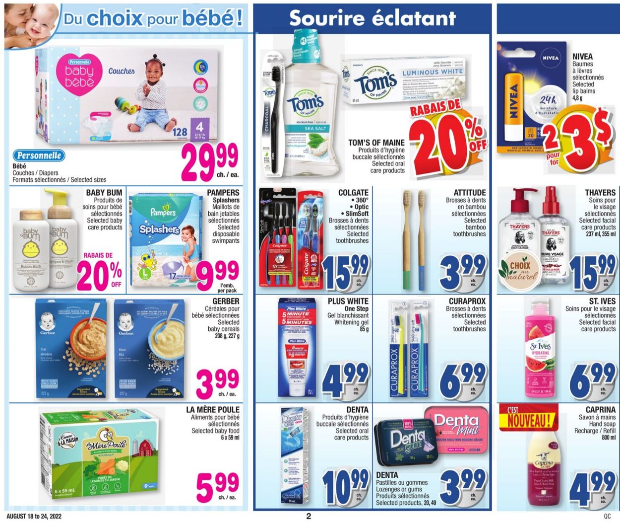 Jean Coutu Flyer - 08/18-08/24/2022 (Page 2)