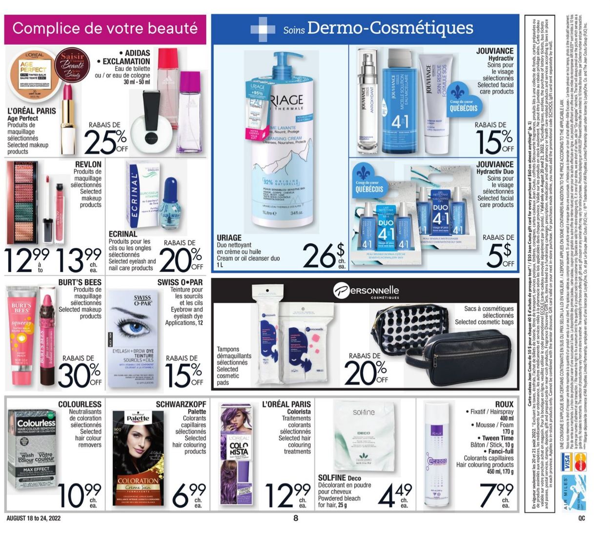 Jean Coutu Flyer - 08/18-08/24/2022 (Page 8)