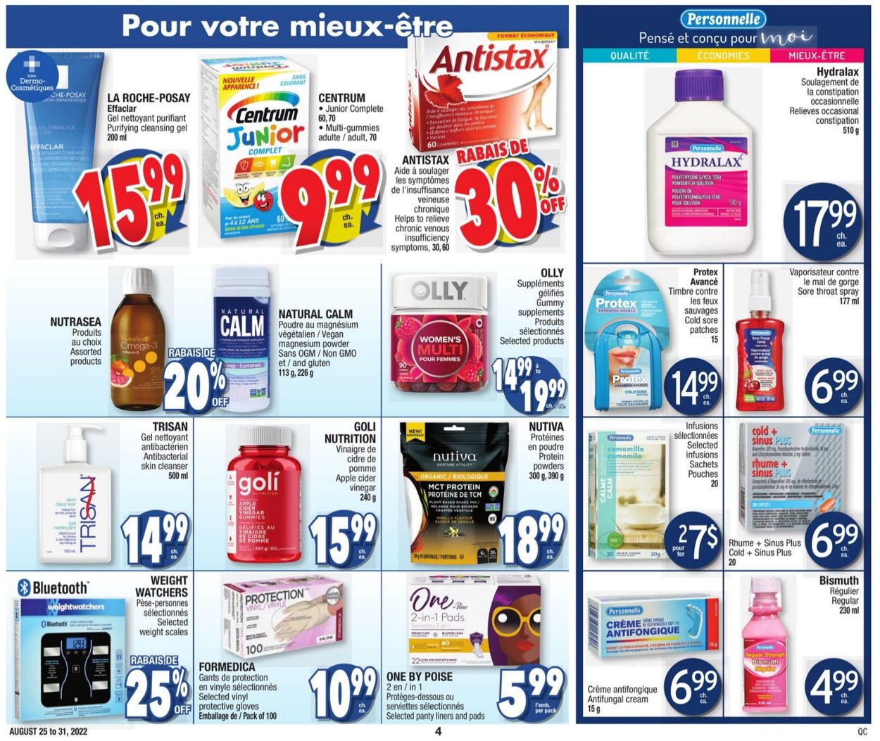 Jean Coutu Flyer - 08/25-08/31/2022 (Page 4)