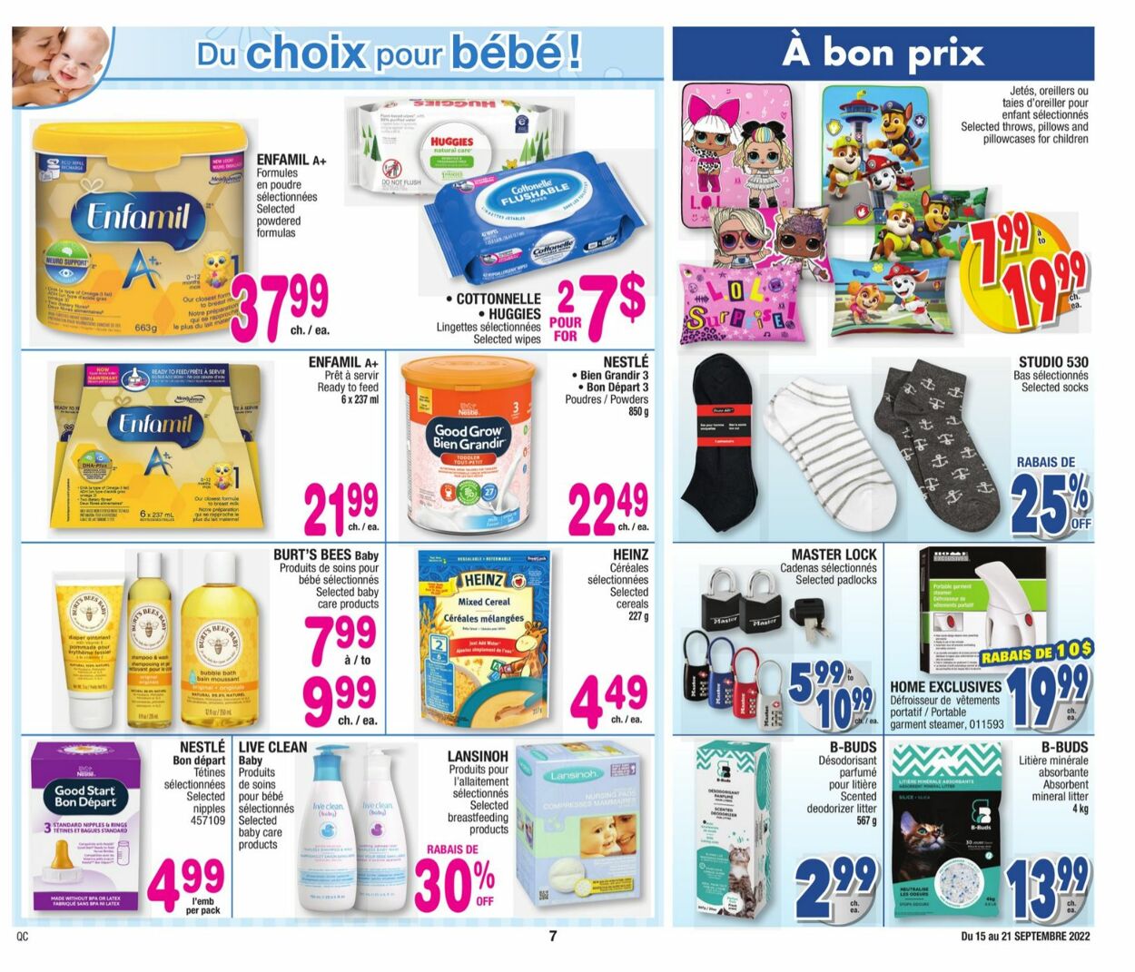 Jean Coutu Flyer - 09/15-09/21/2022 (Page 7)