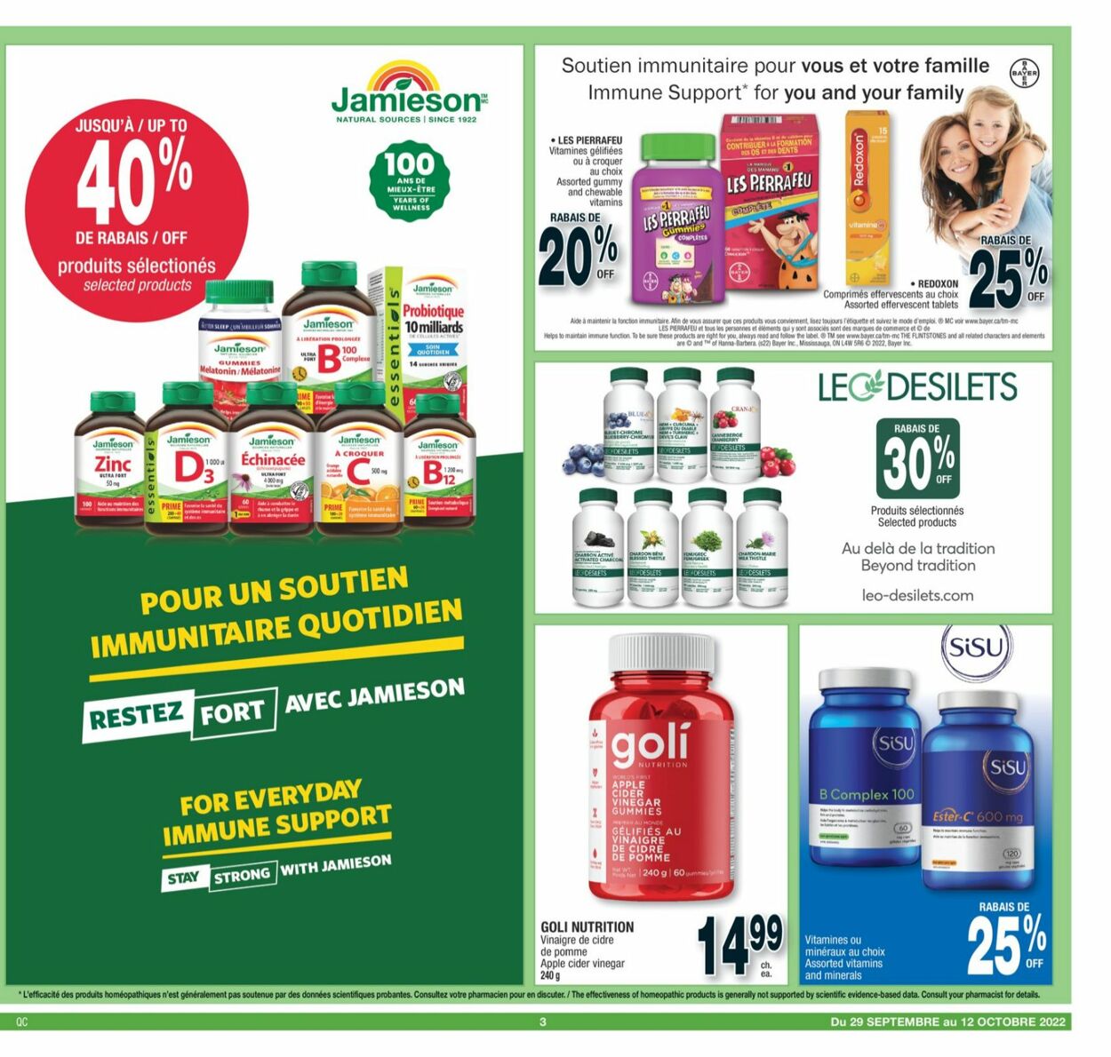 Jean Coutu Flyer - 09/29-10/12/2022 (Page 3)