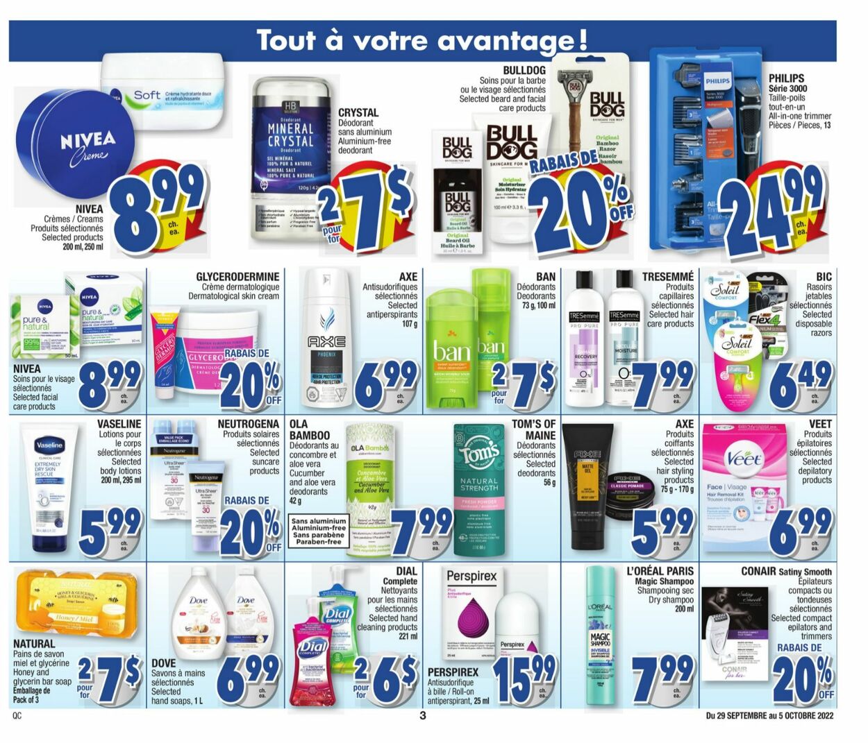 Jean Coutu Flyer - 09/29-10/05/2022 (Page 3)