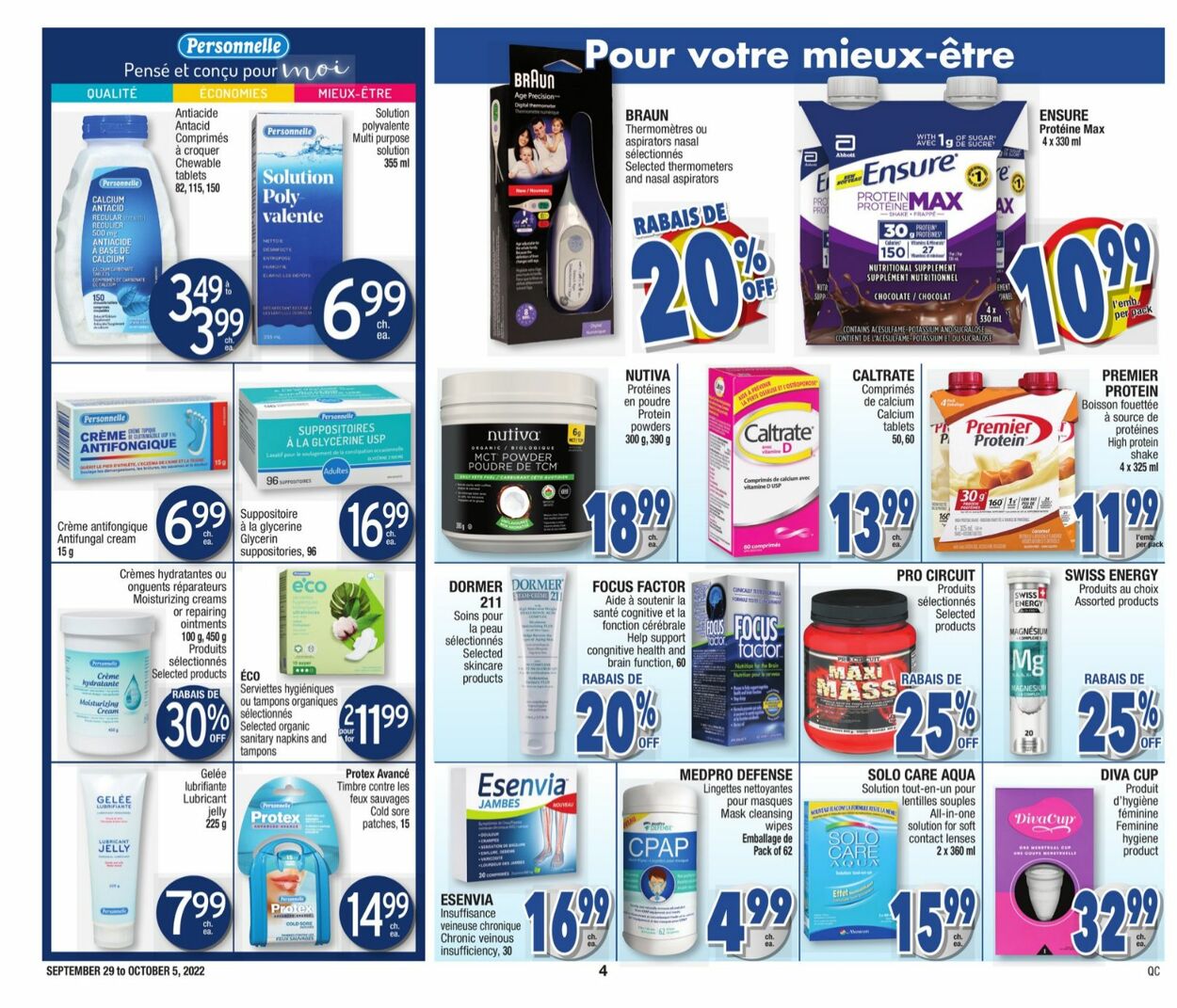 Jean Coutu Flyer - 09/29-10/05/2022 (Page 4)