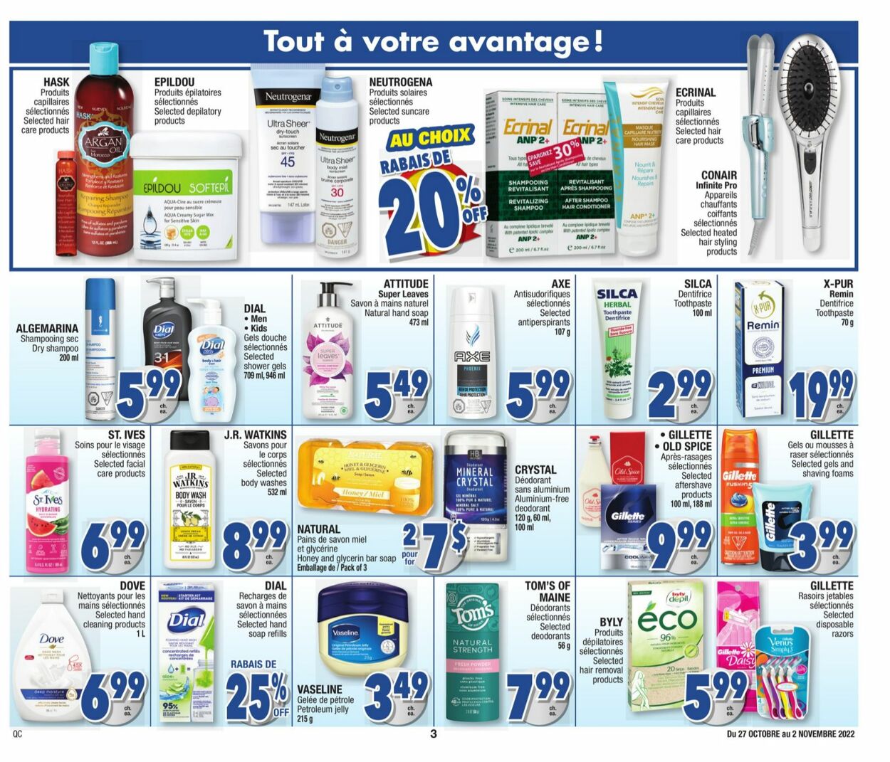 Jean Coutu Flyer - 10/27-11/02/2022 (Page 3)