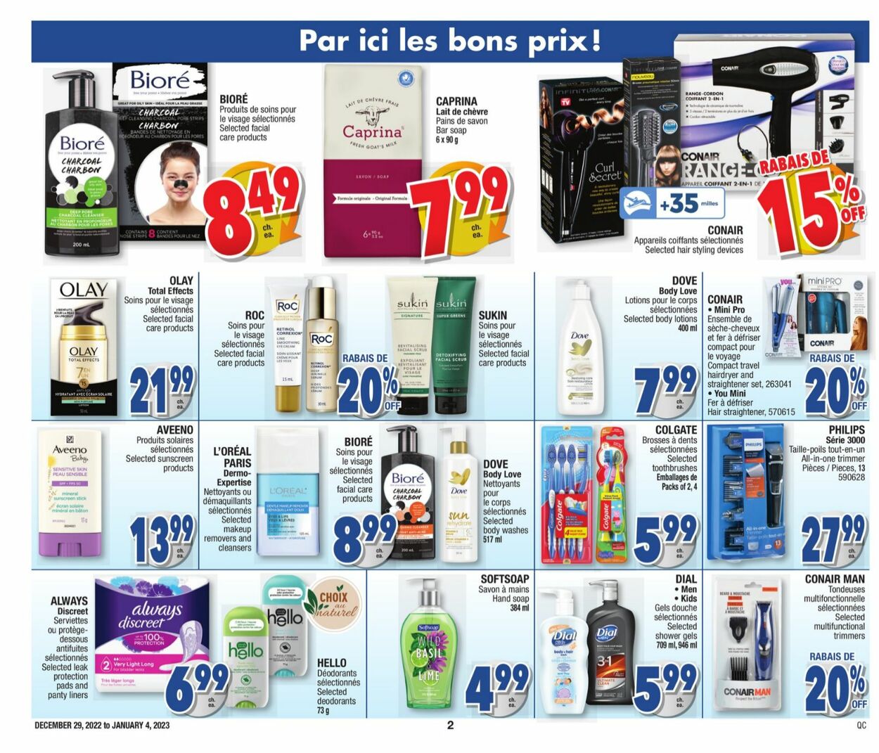 Jean Coutu Flyer - 12/29-01/04/2023 (Page 2)