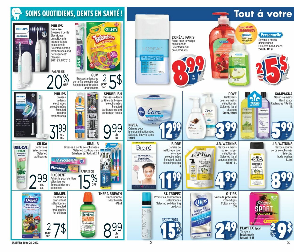 Jean Coutu Flyer - 01/19-01/25/2023 (Page 2)