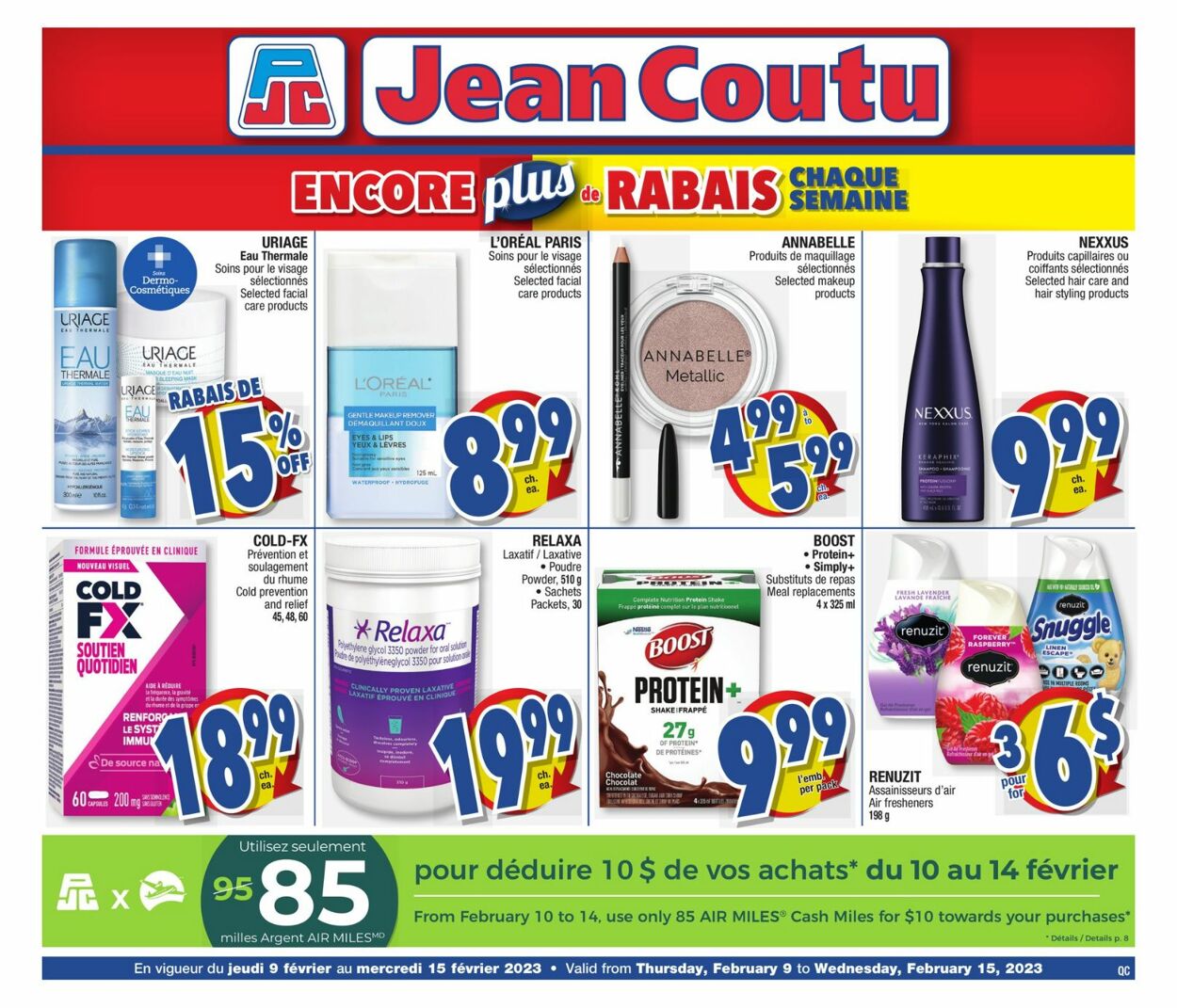 Jean Coutu Flyer - 02/09-02/15/2023
