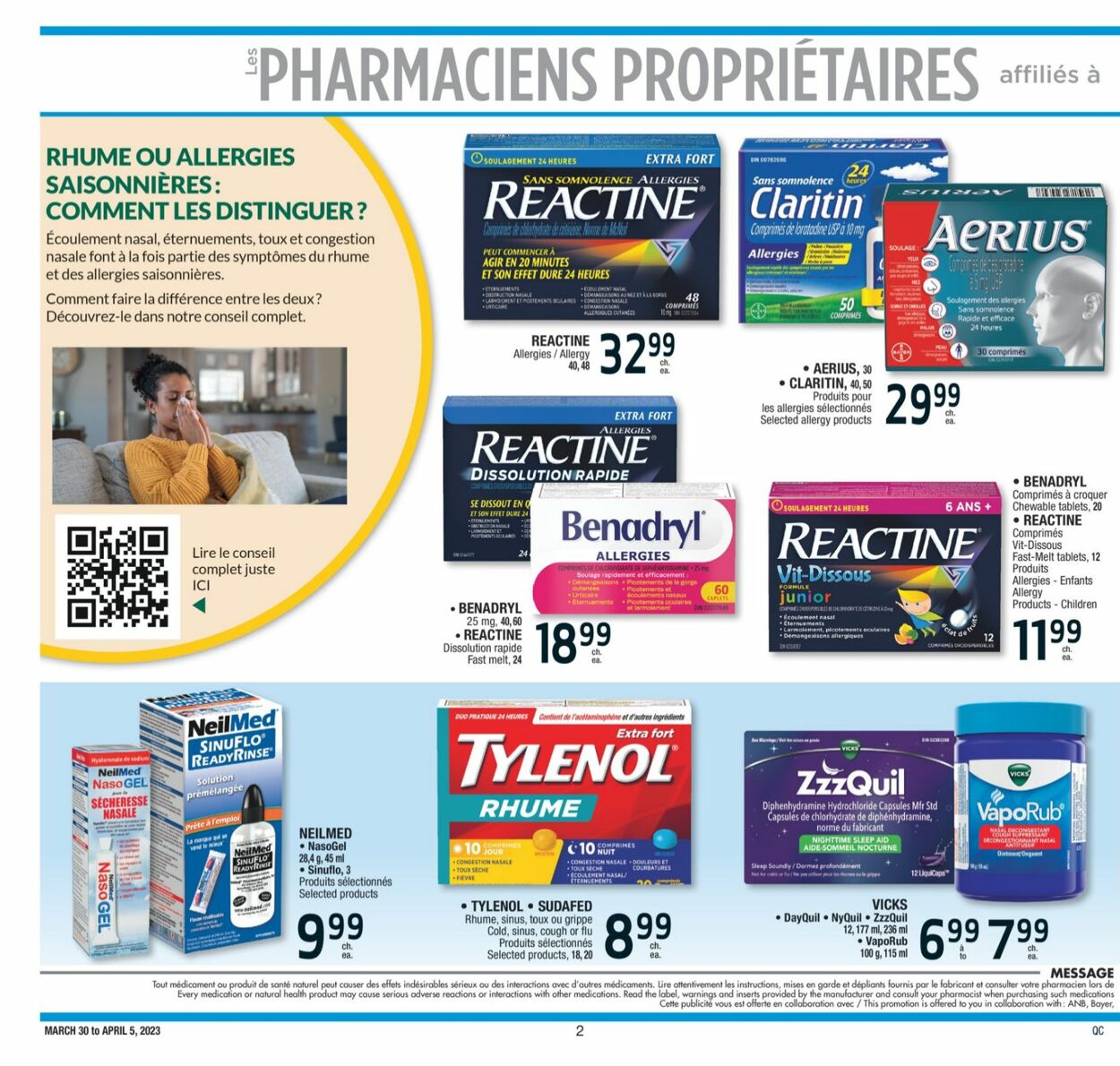 Jean Coutu Flyer - 03/30-04/05/2023 (Page 2)