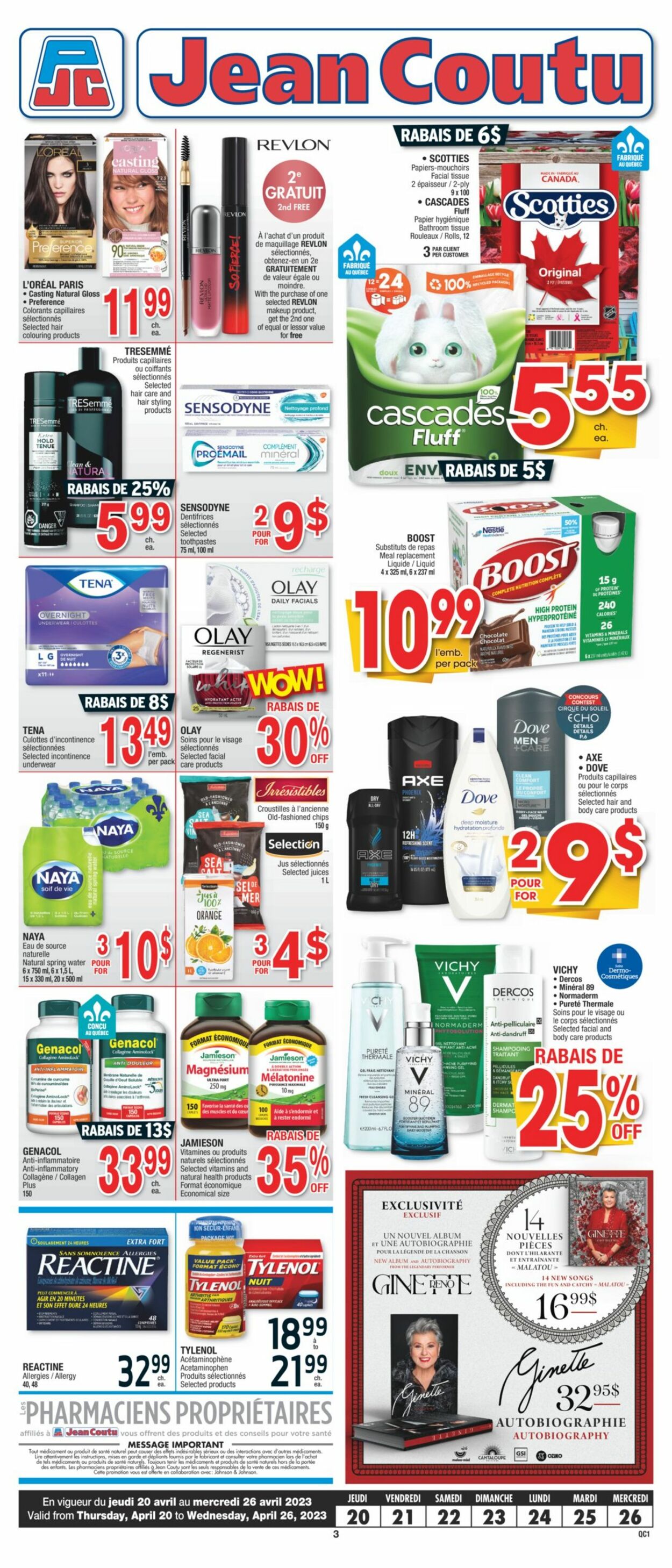 Jean Coutu Flyer - 04/20-04/26/2023 (Page 2)