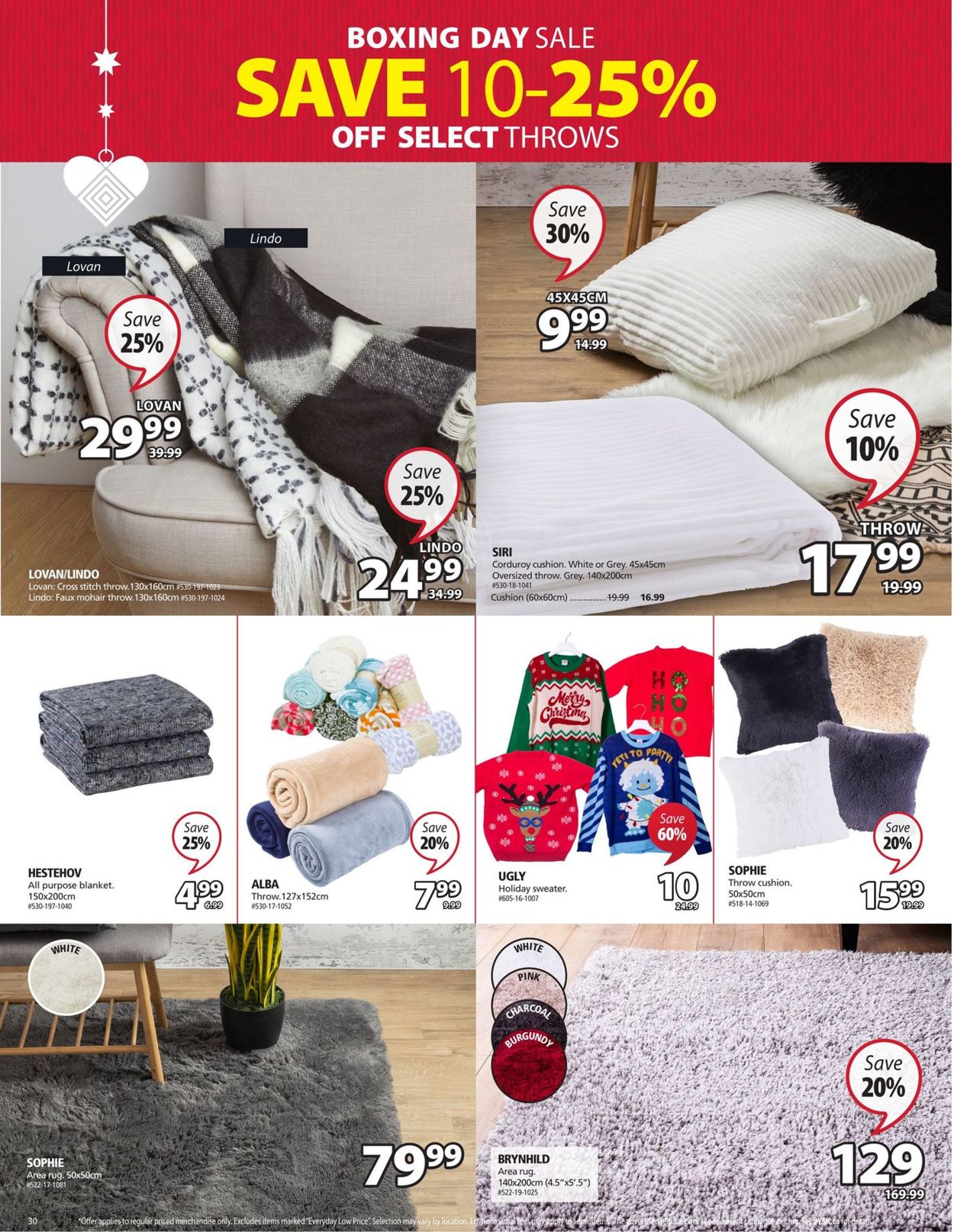 JYSK Boxing Day Sale Flyer - 12/26-12/30/2020 (Page 30)