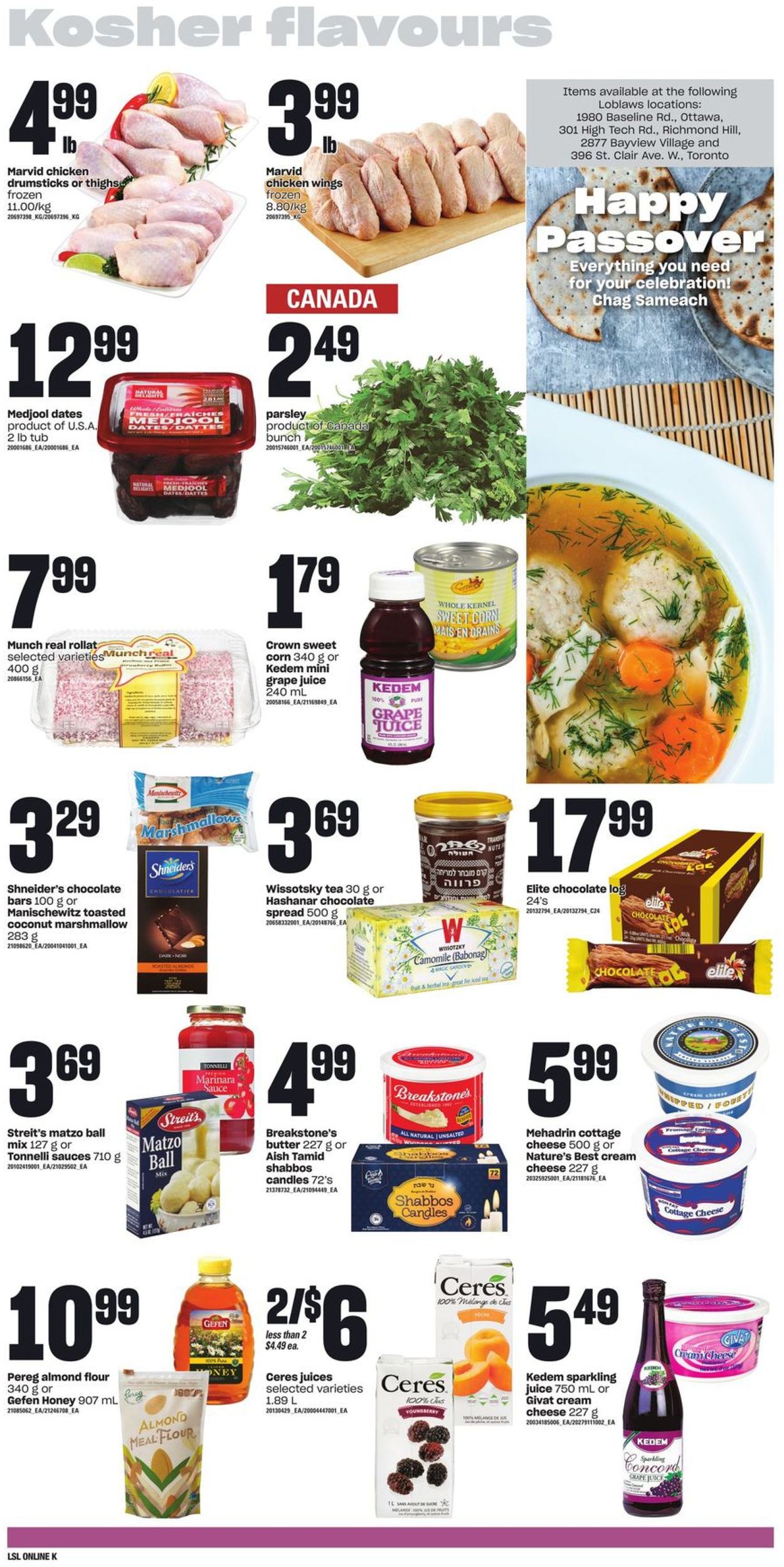 Loblaws EASTER 2022 Flyer - 04/14-04/20/2022 (Page 11)