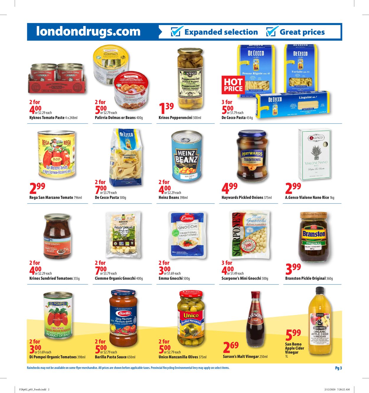 London Drugs Flyer - 02/28-03/25/2020 (Page 3)
