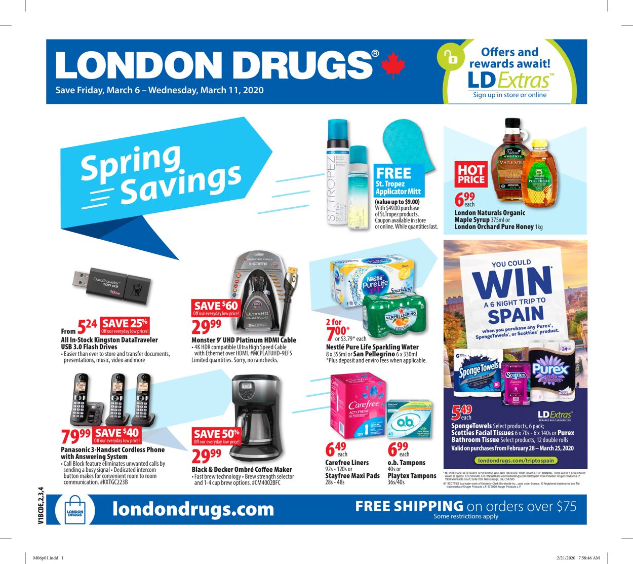 London Drugs Flyer - 03/06-03/11/2020