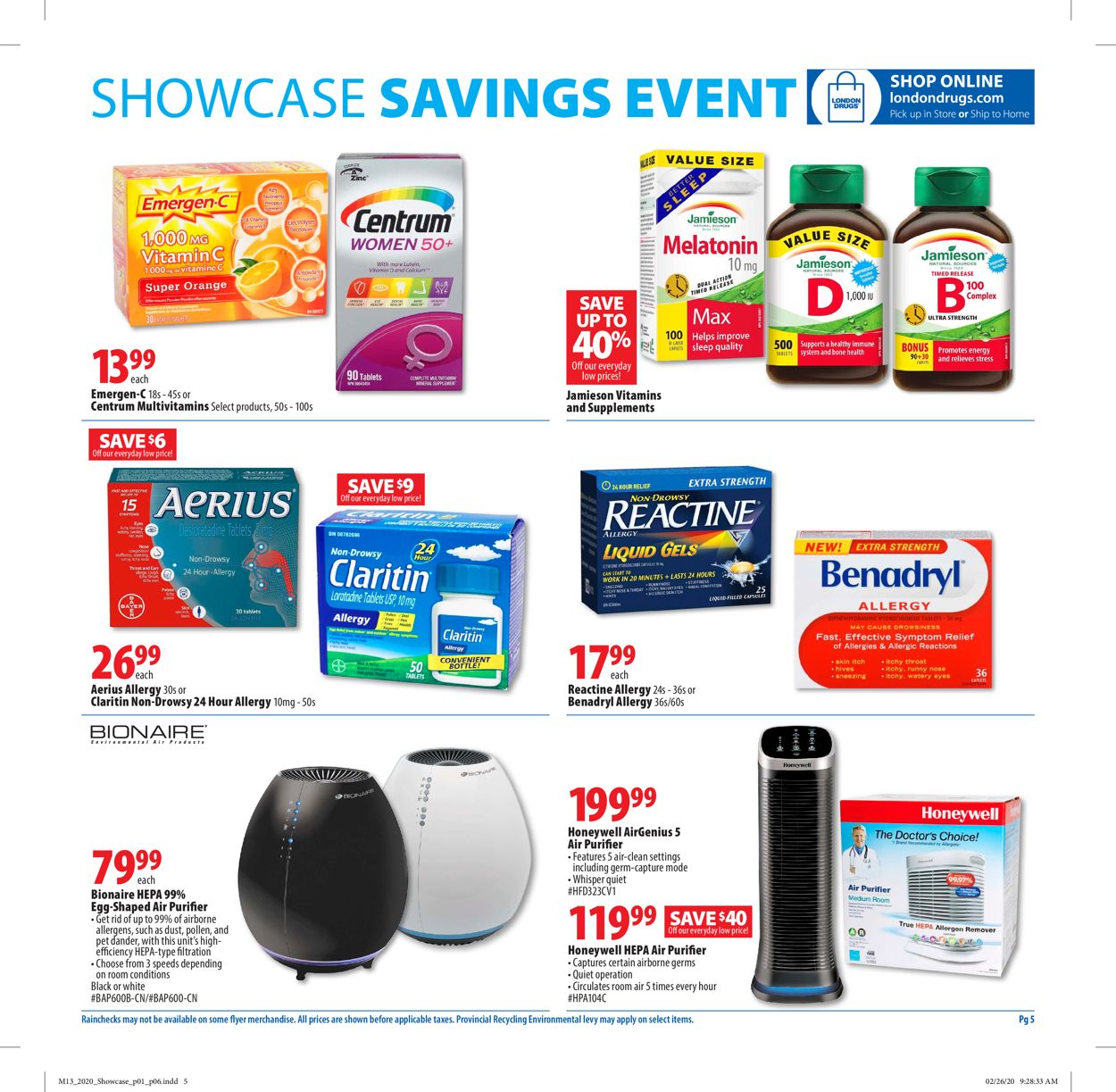 London Drugs Flyer - 03/13-03/25/2020 (Page 5)