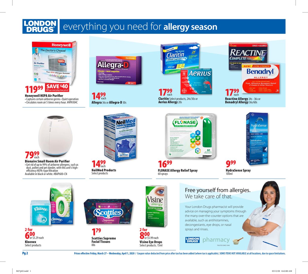 London Drugs Flyer - 03/27-04/01/2020 (Page 2)