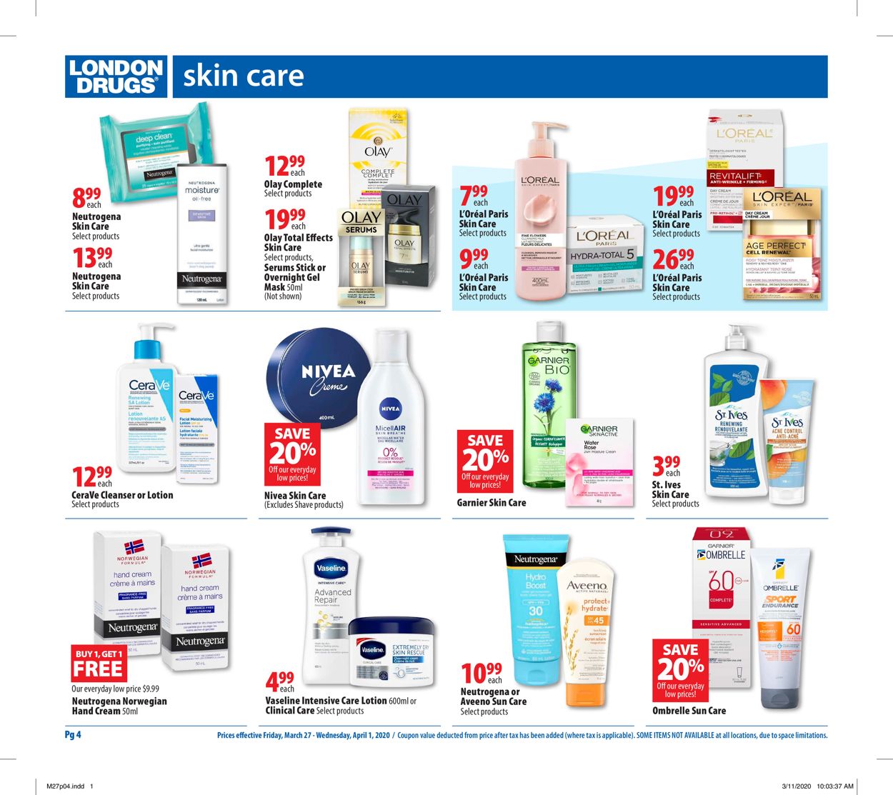 London Drugs Flyer - 03/27-04/01/2020 (Page 4)