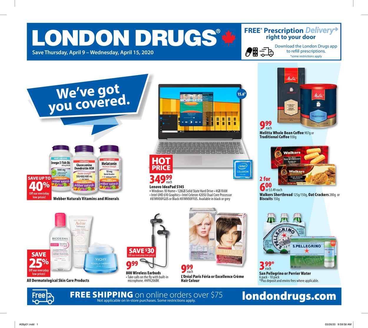 London Drugs Flyer - 04/09-04/15/2020