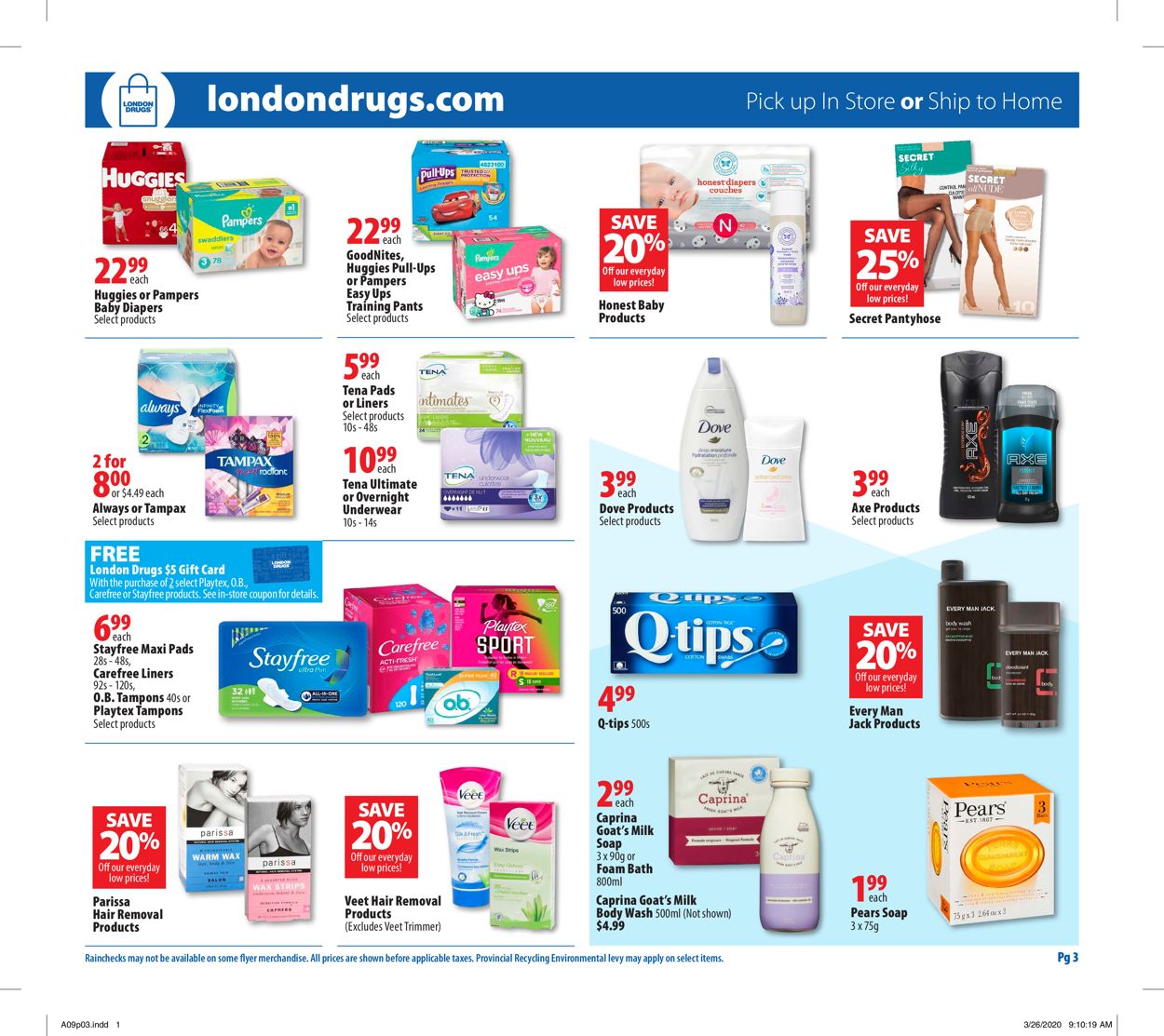London Drugs Flyer - 04/09-04/15/2020 (Page 3)
