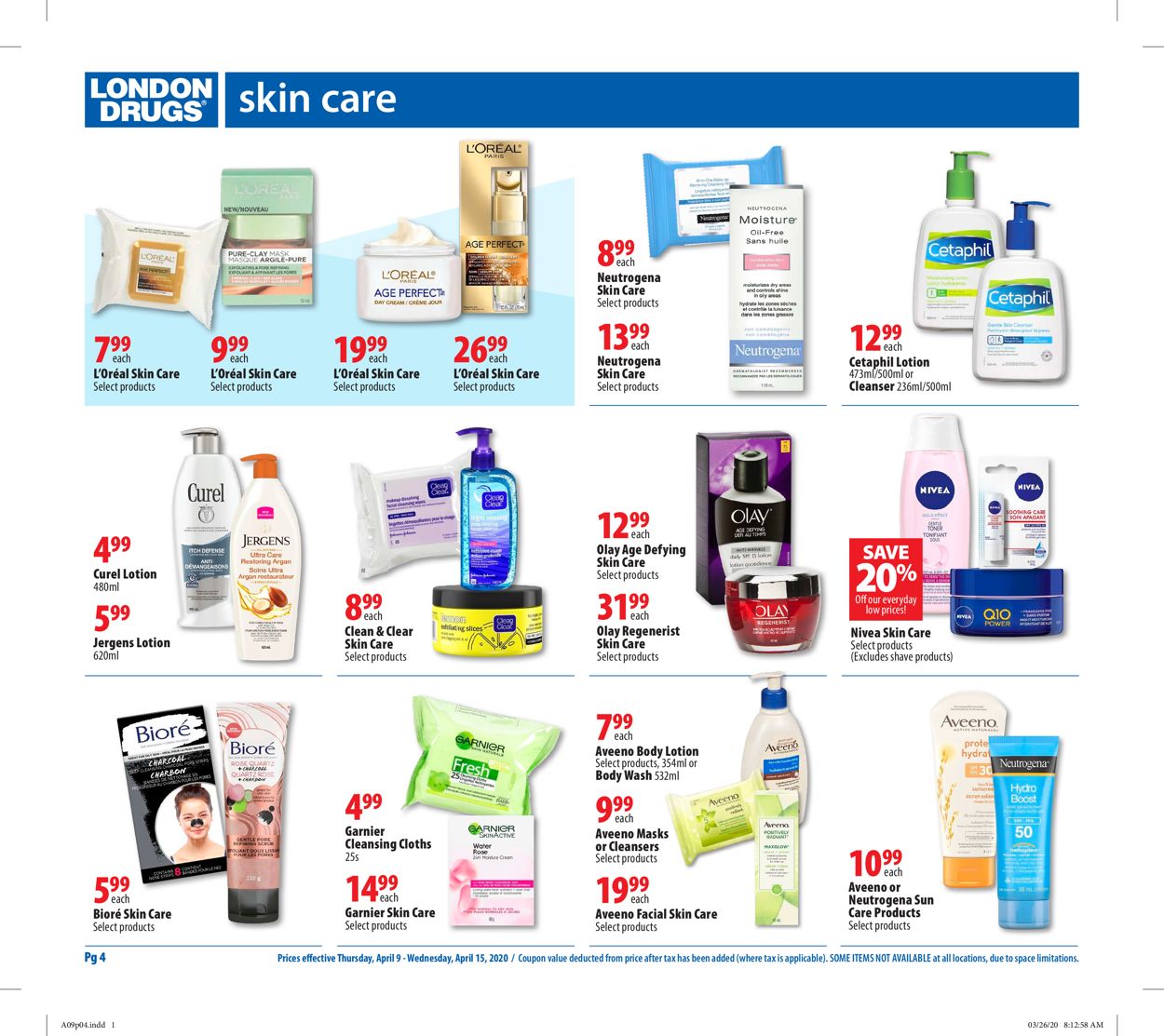 London Drugs Flyer - 04/09-04/15/2020 (Page 4)