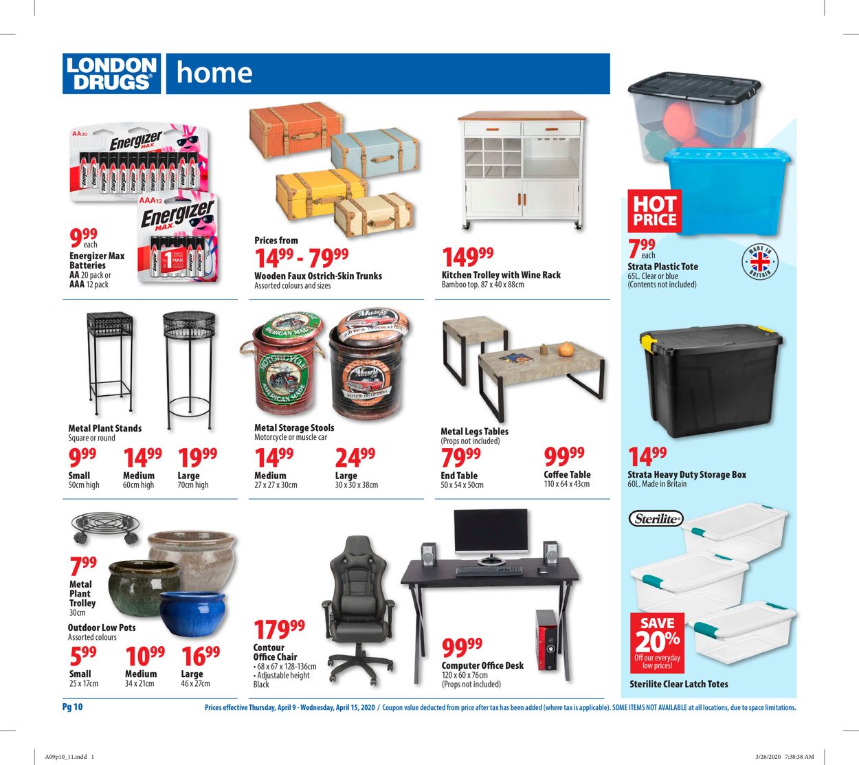 London Drugs Flyer - 04/09-04/15/2020 (Page 10)