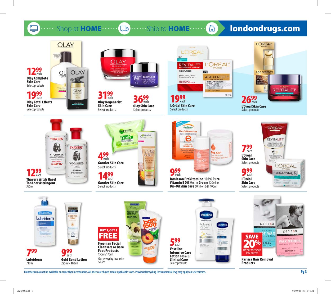 London Drugs Flyer - 04/24-04/29/2020 (Page 3)