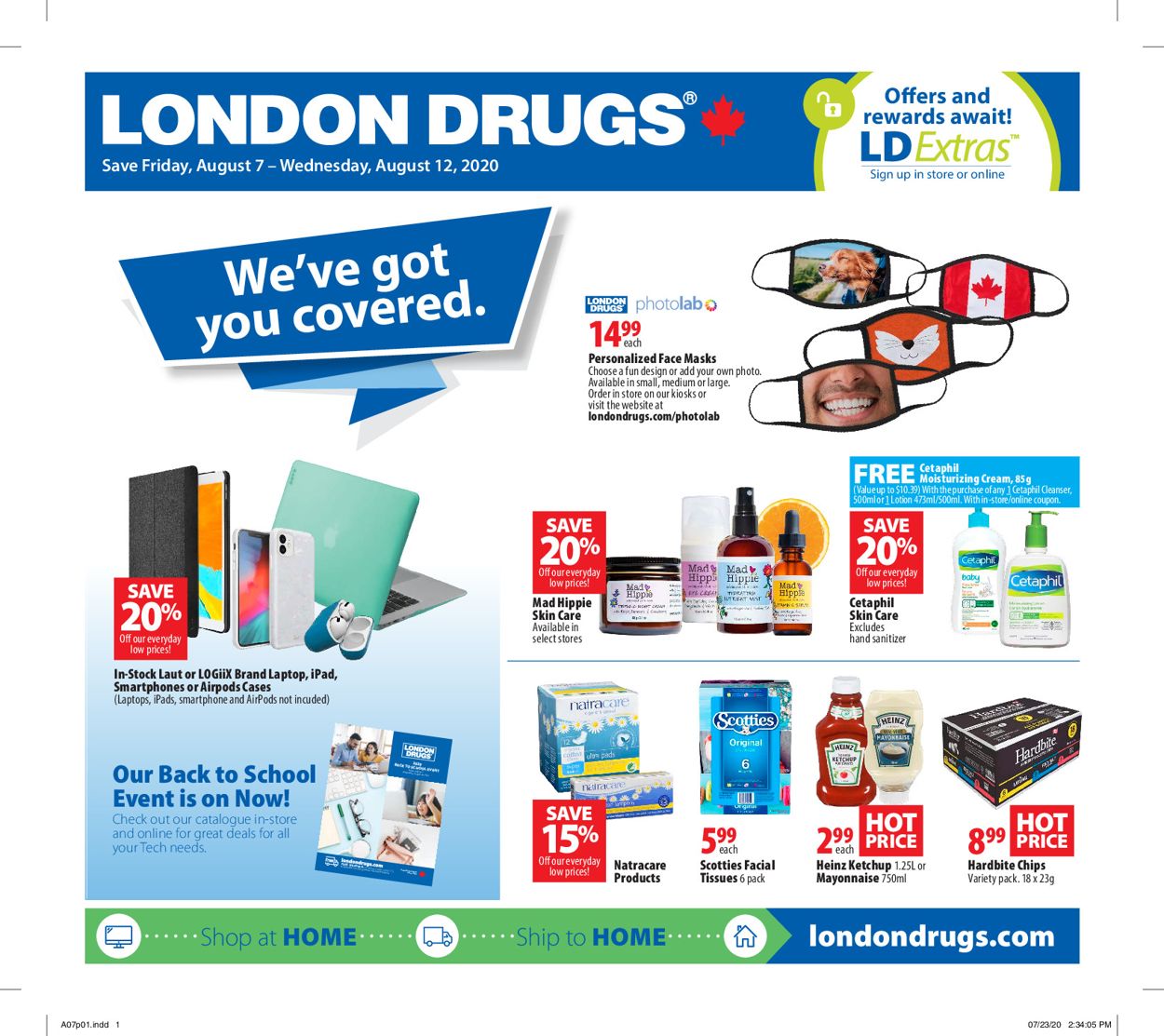 London Drugs Flyer - 08/07-08/12/2020