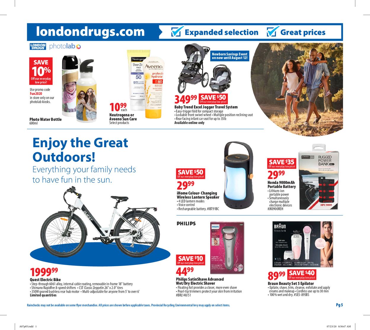 London Drugs Flyer - 08/07-08/12/2020 (Page 7)